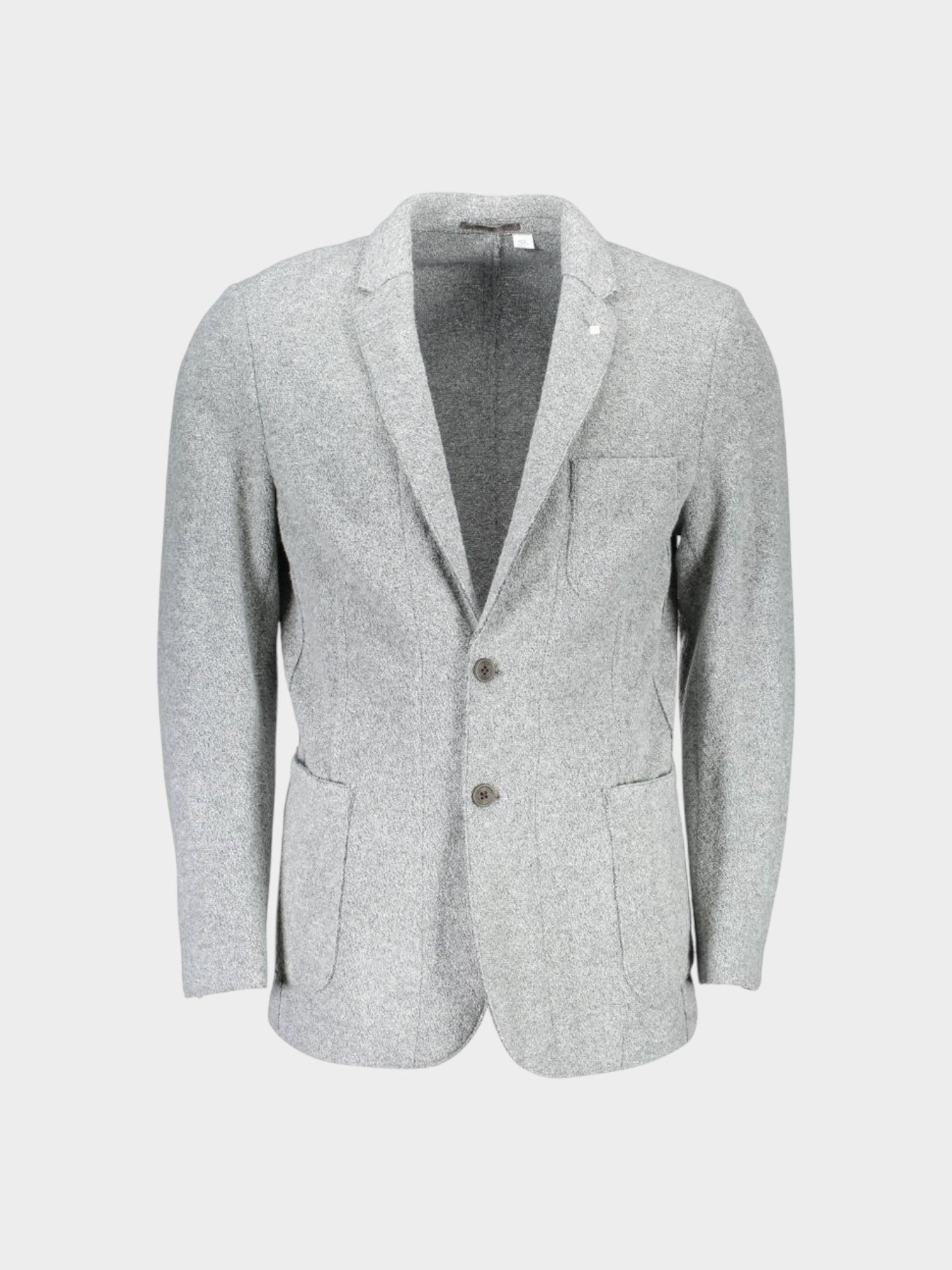 Gant Gray Polyester And Wool Blazer