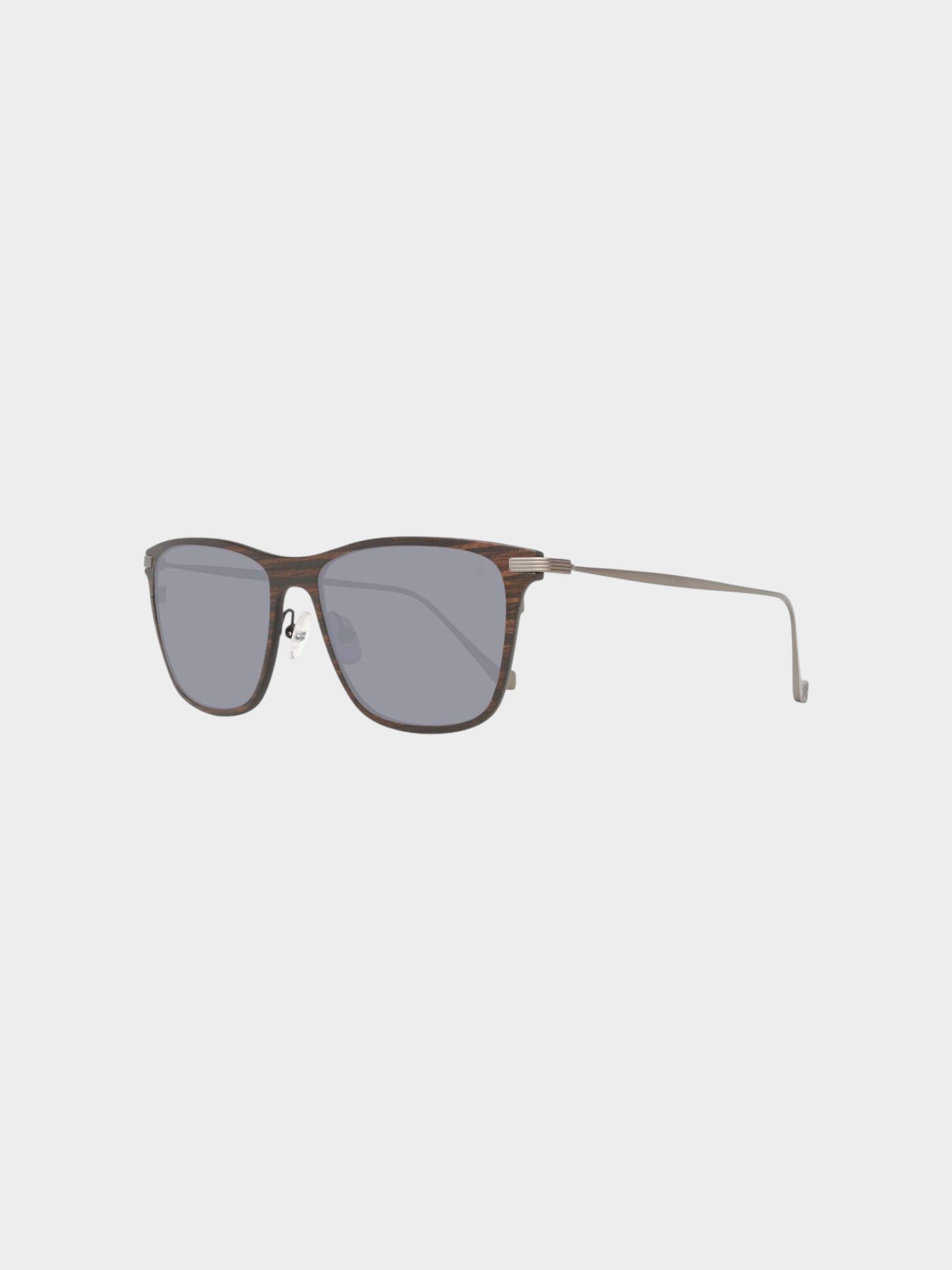 Hackett Gray Metal Sunglasses