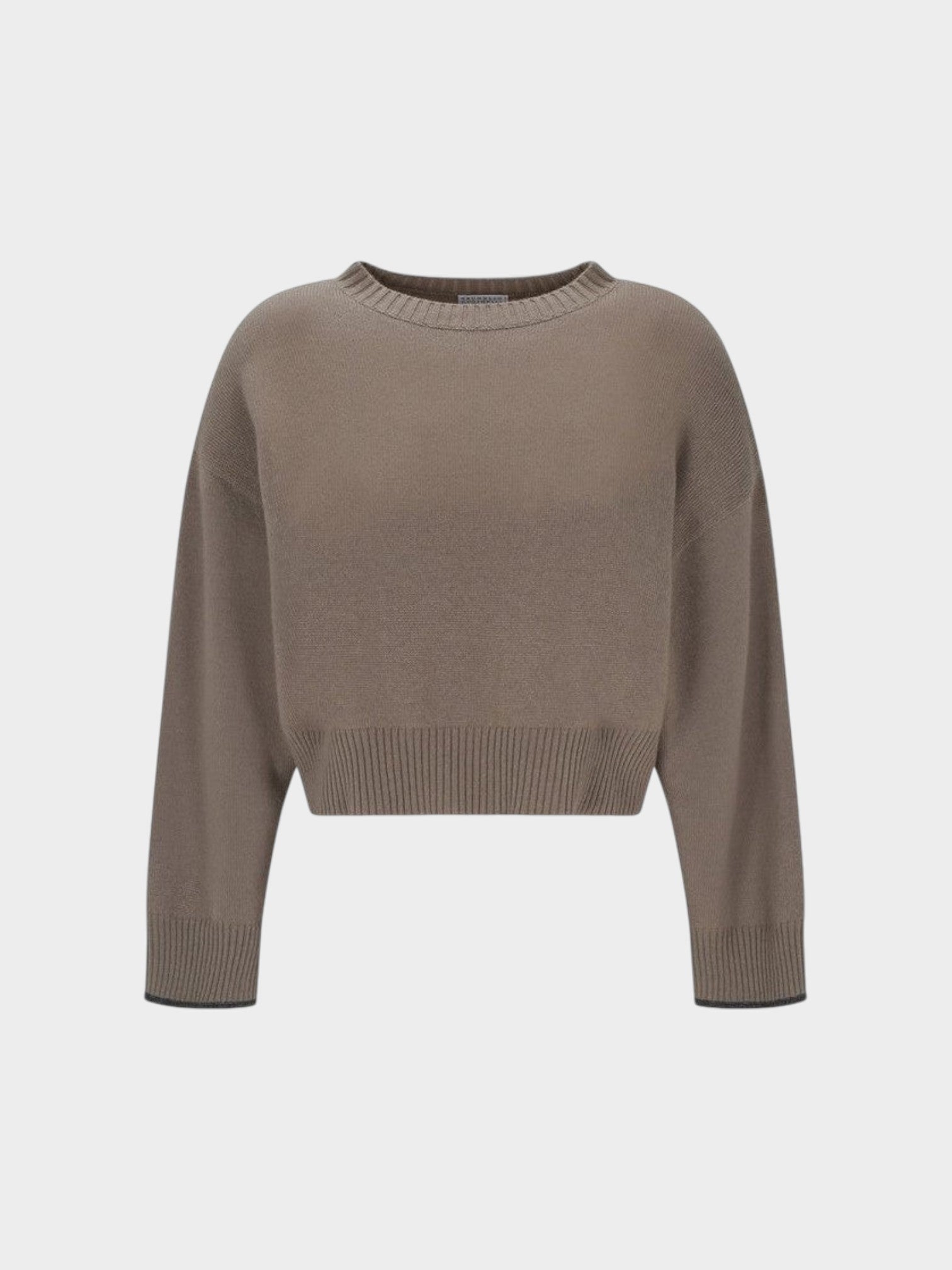 Brunello Cucinelli Beige Cashmere Sweater