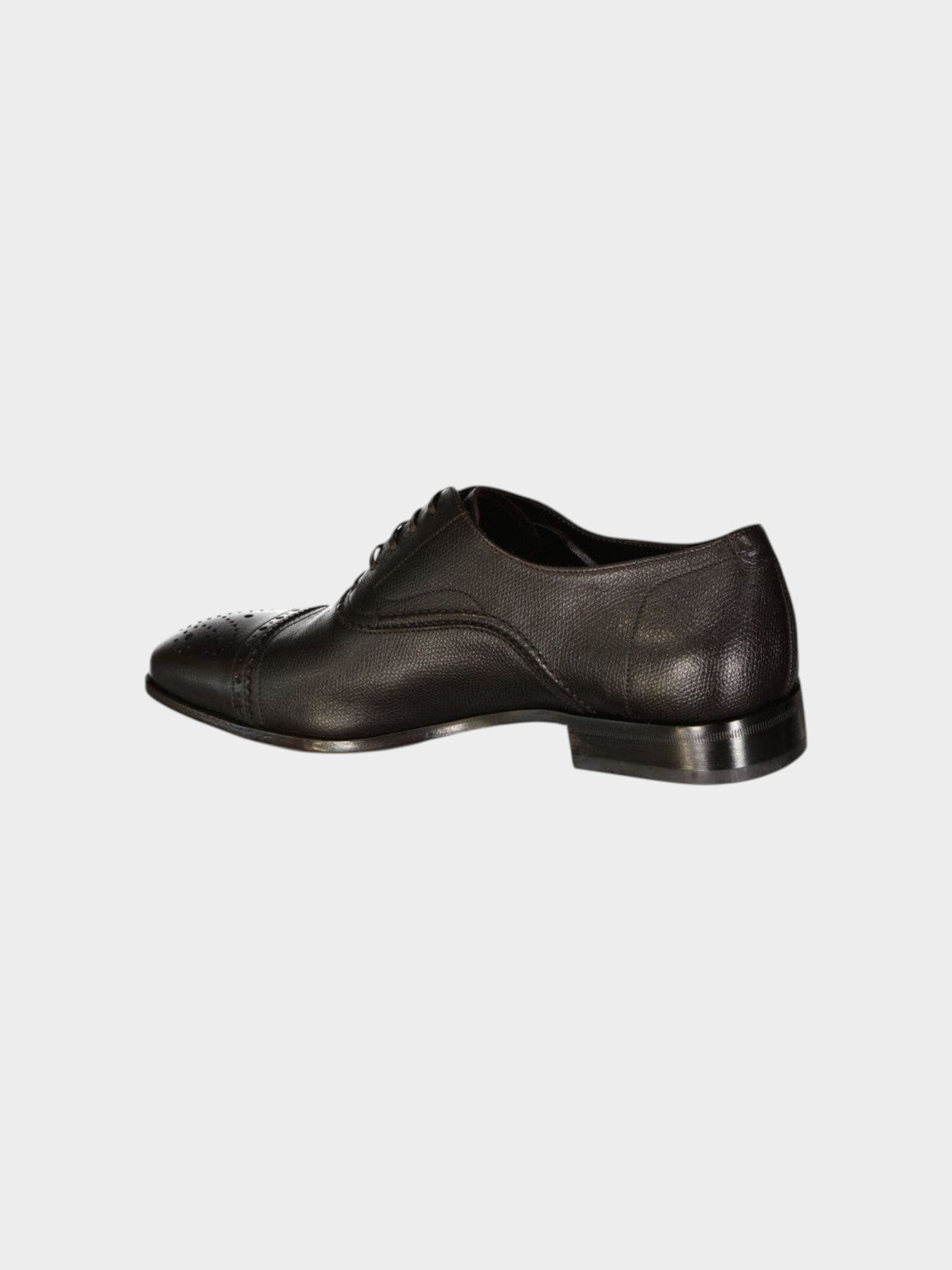 Salvatore Ferragamo Brown Calfskin Oxfords And Derbies-thumbmail-3