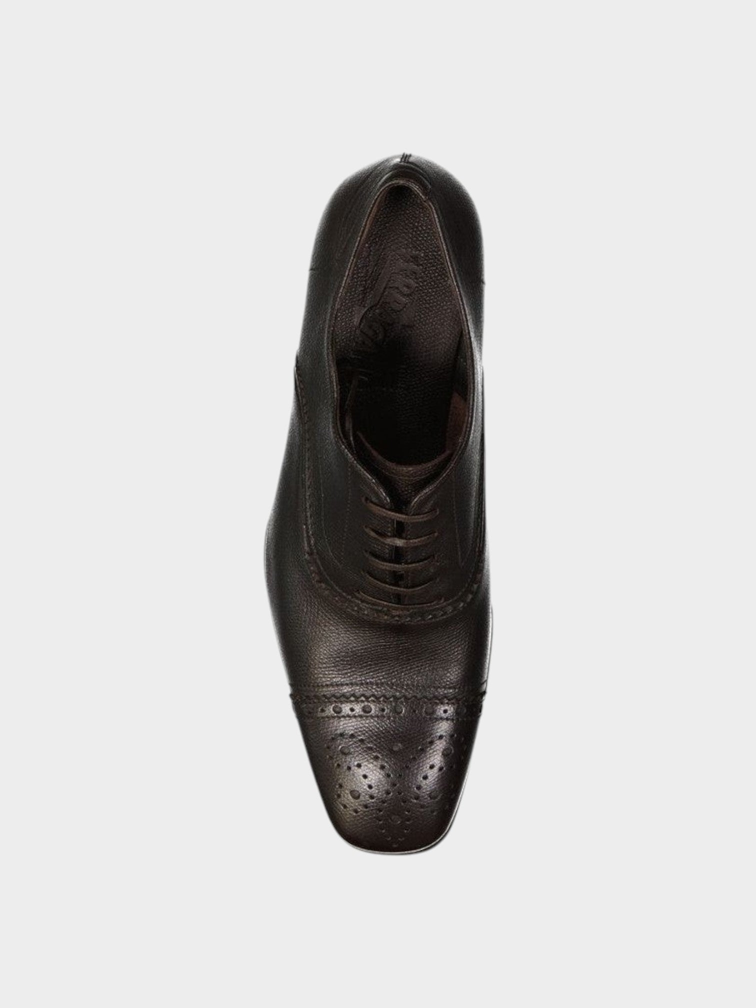 Salvatore Ferragamo Brown Calfskin Oxfords And Derbies-thumbmail-4