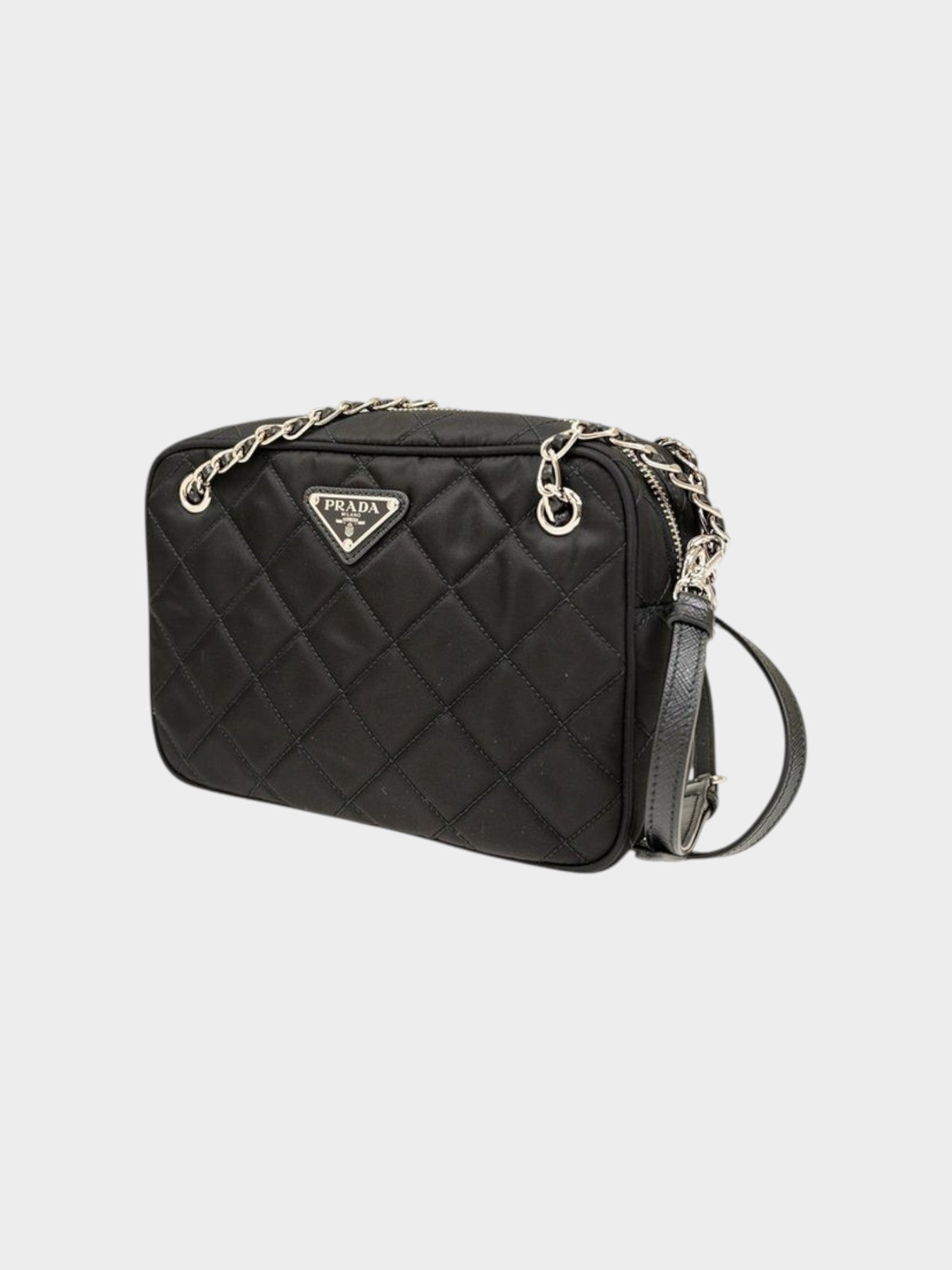 Prada Black Nylon Crossbody Bag-thumbmail-2