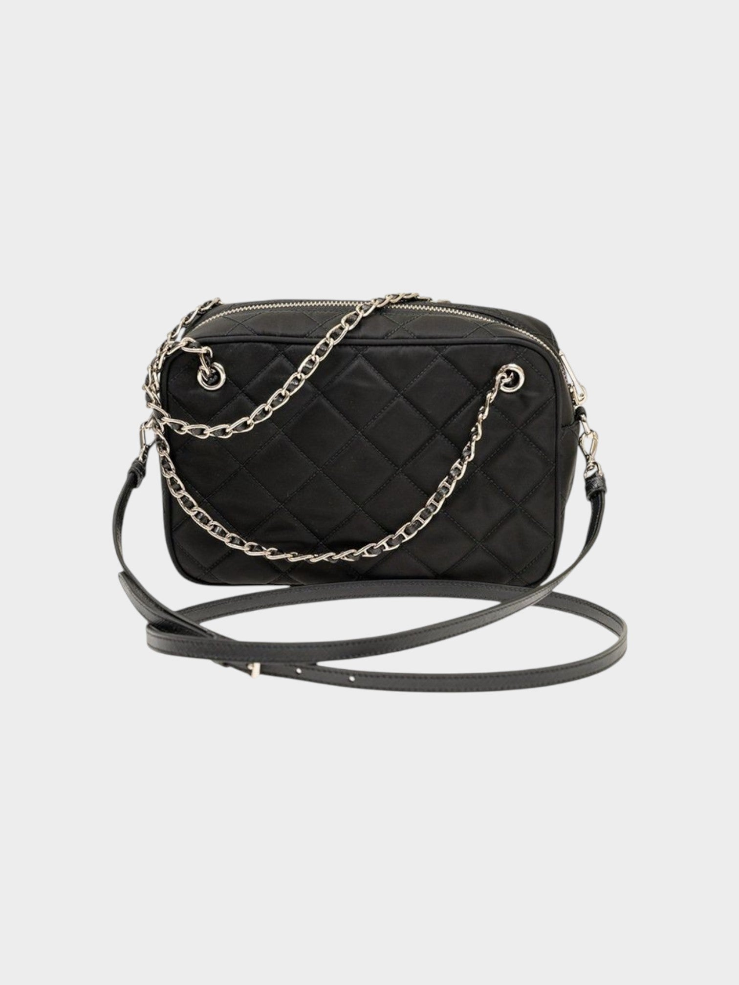 Prada Black Nylon Crossbody Bag-thumbmail-3