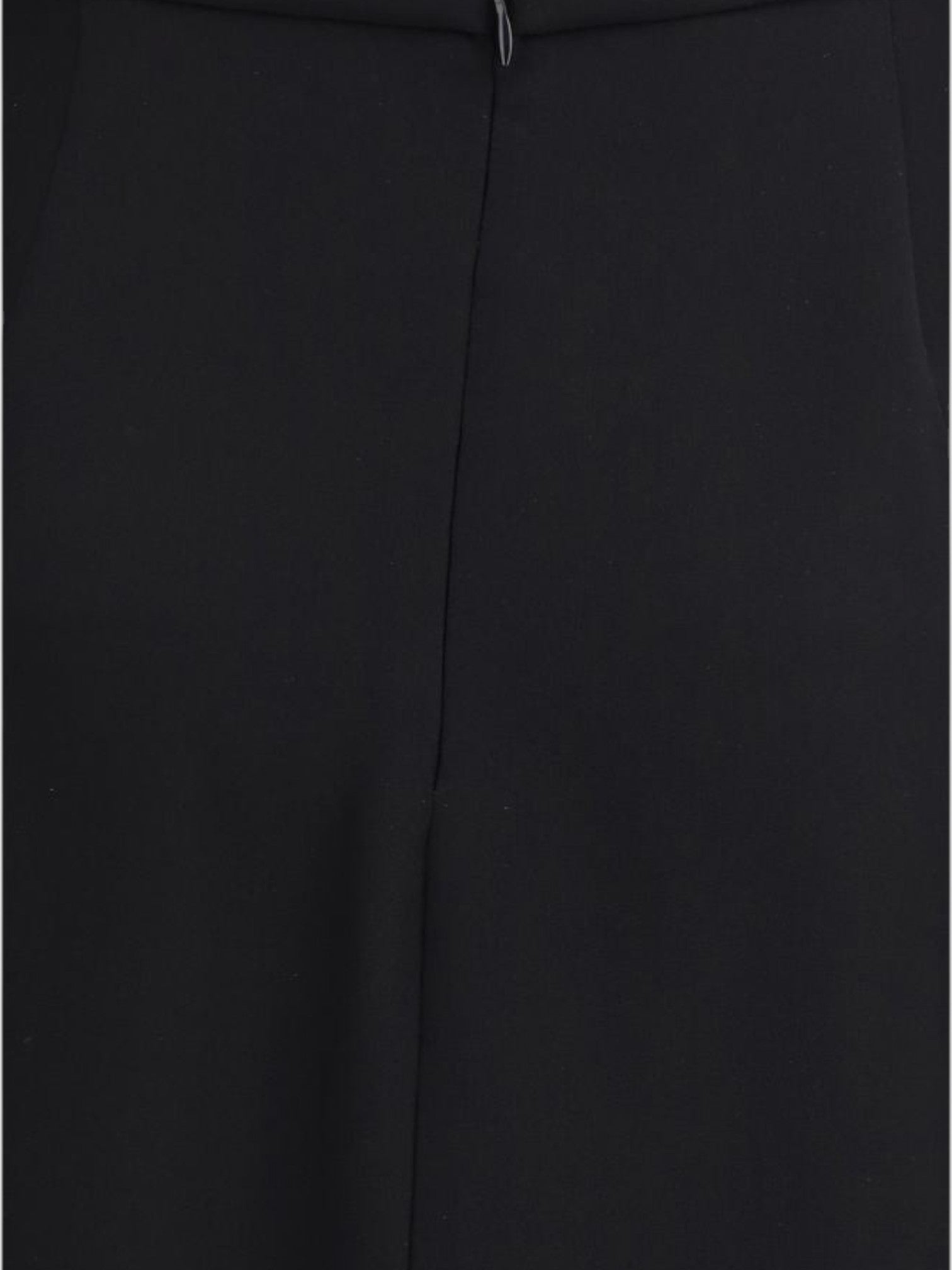 Valentino Black Silk Long Skirt-thumbmail-3