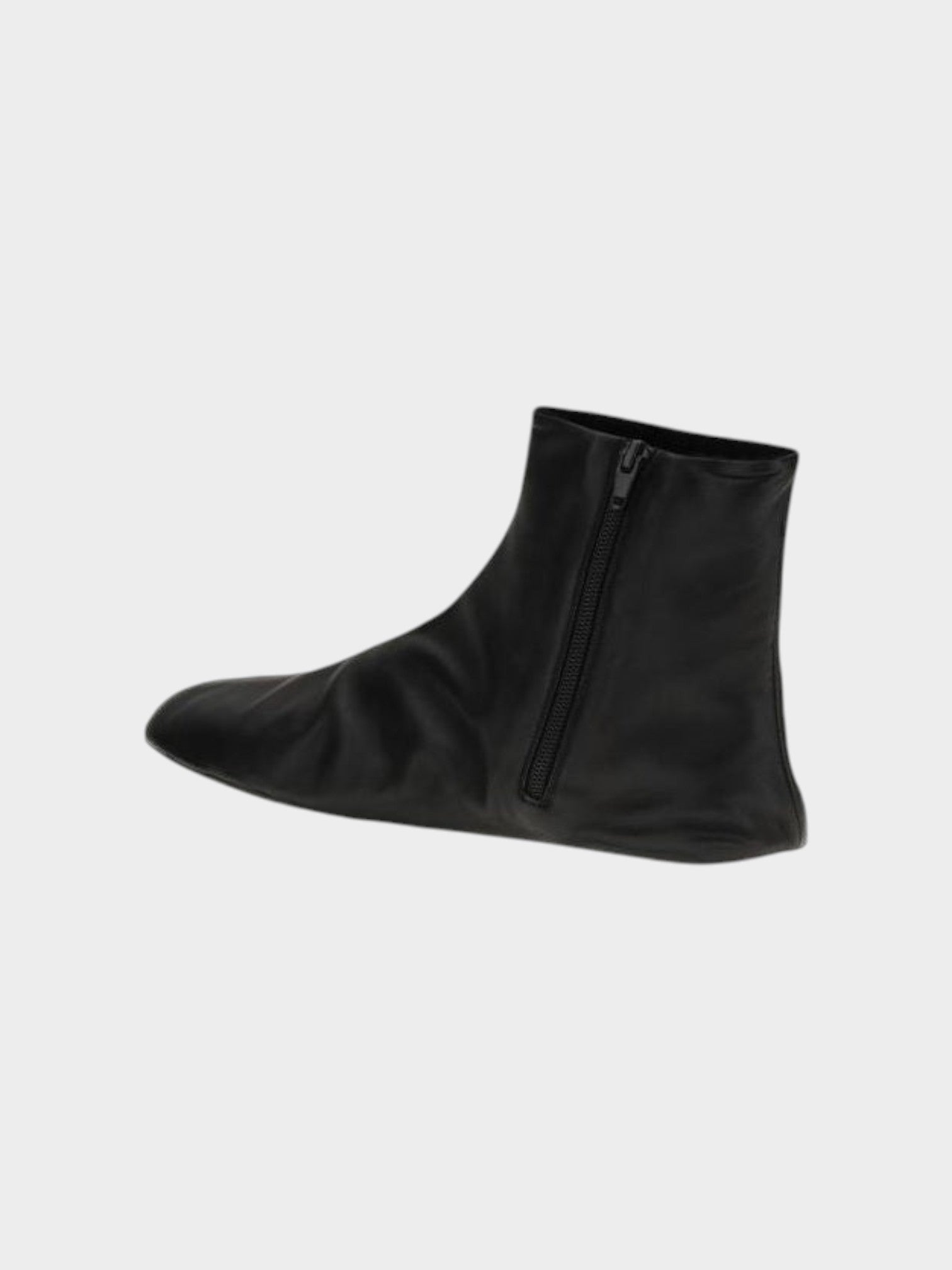 The Row Black Lamb Ovis Aries Aries Ankle Boots-thumbmail-3