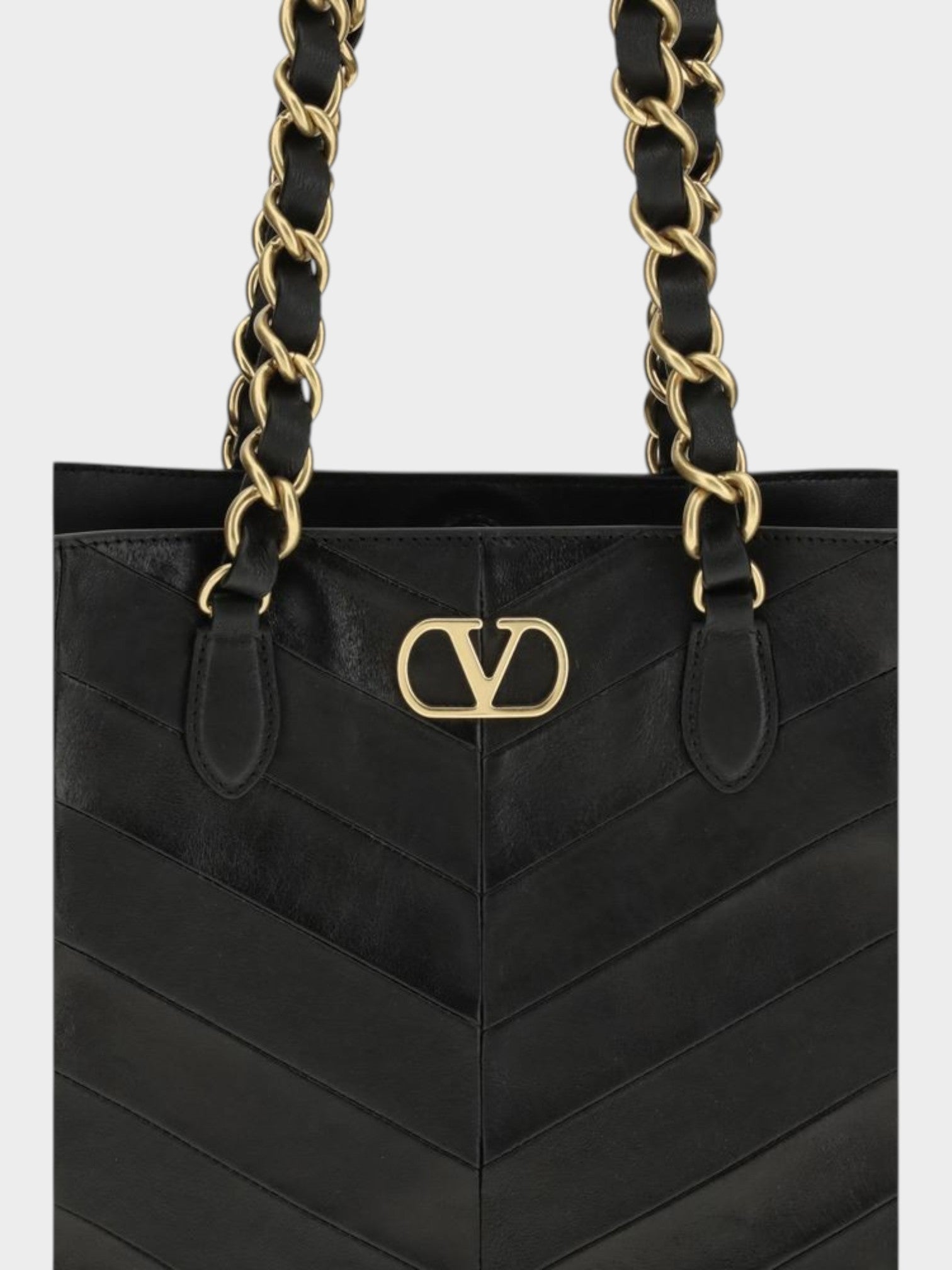 Valentino Garavani Black Lamb Ovis Aries Aries Shoulder Bag-thumbmail-4
