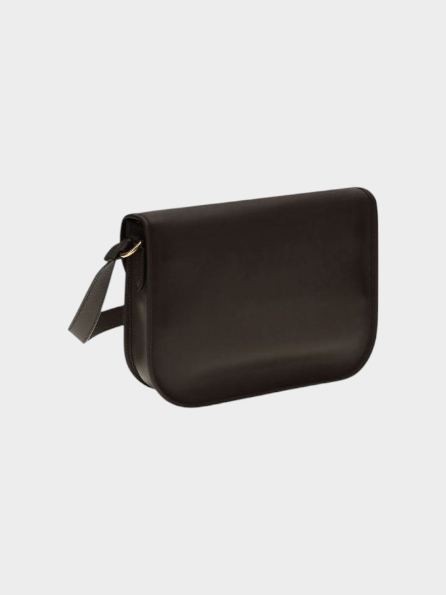 Valentino Garavani Brown Calf Leather Bos Taurus Shoulder Bag-thumbmail-3