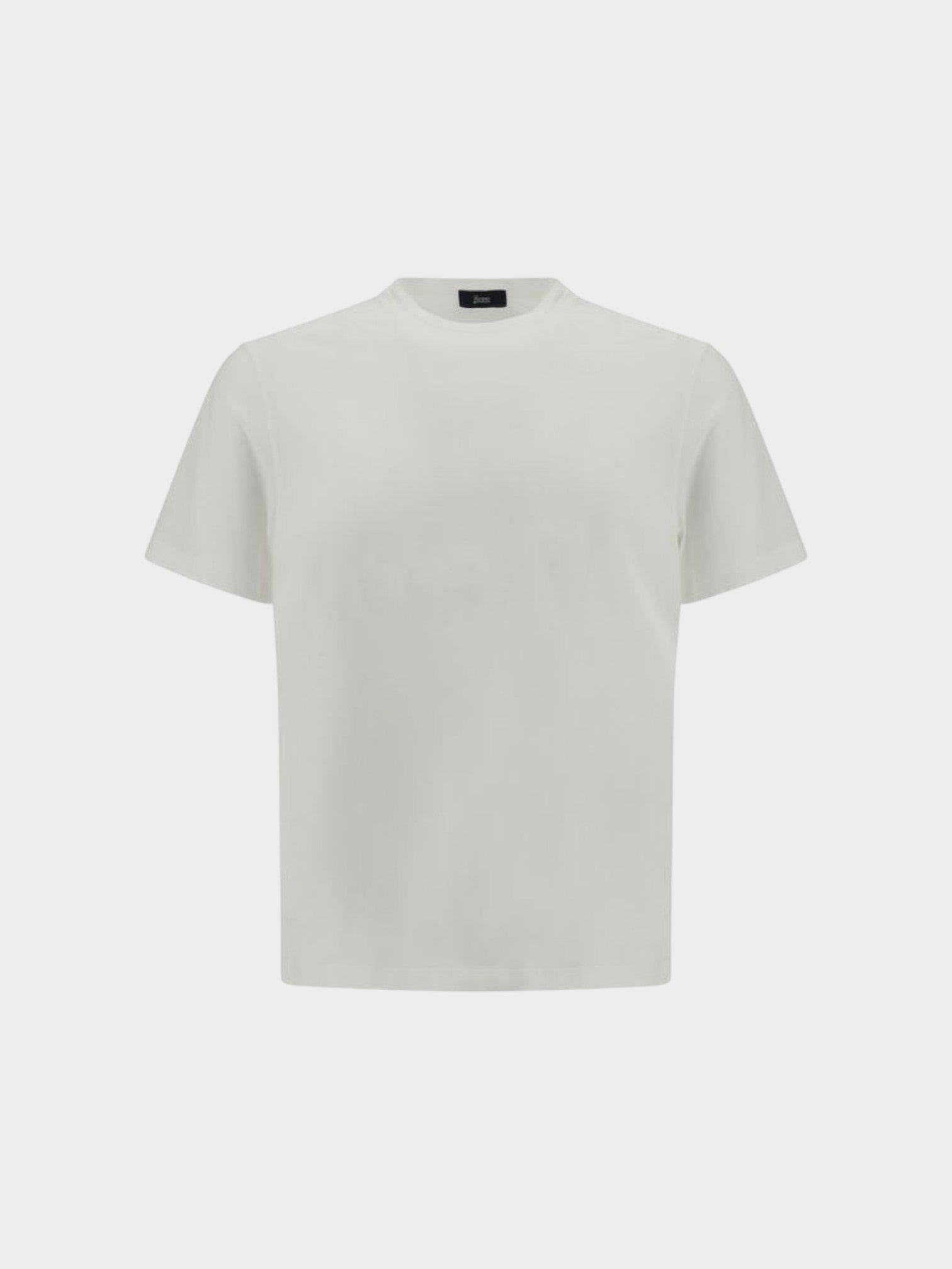 Herno White Cotton T-Shirt