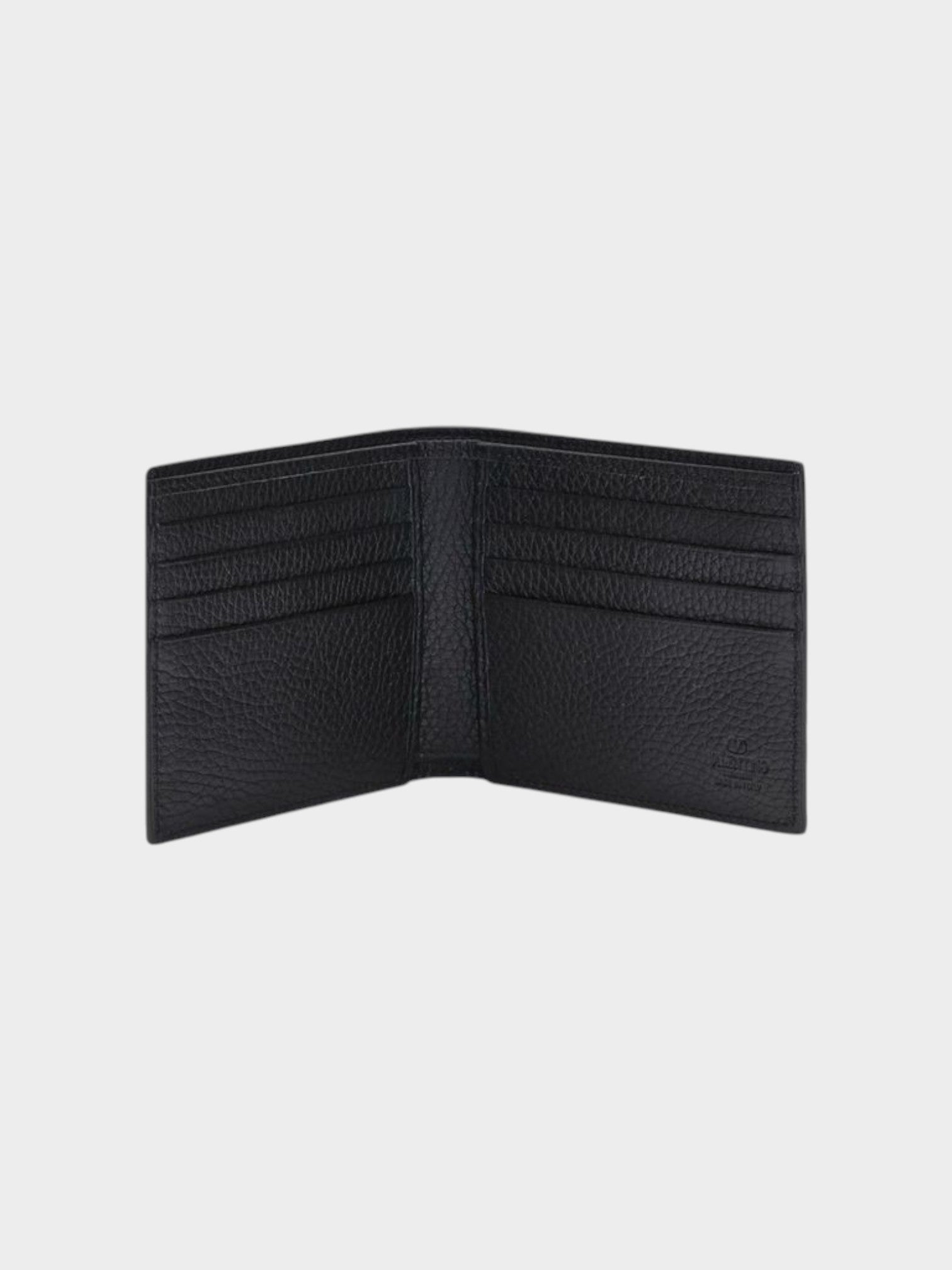 Valentino Garavani Black Leather Wallet-thumbmail-2