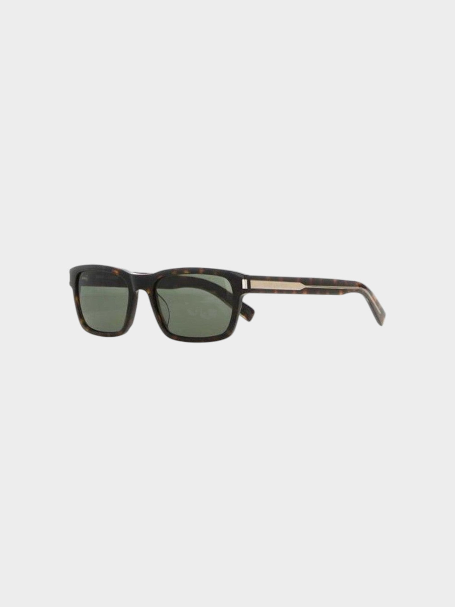 Saint Laurent Brown Acetate Sunglasses-thumbmail-2