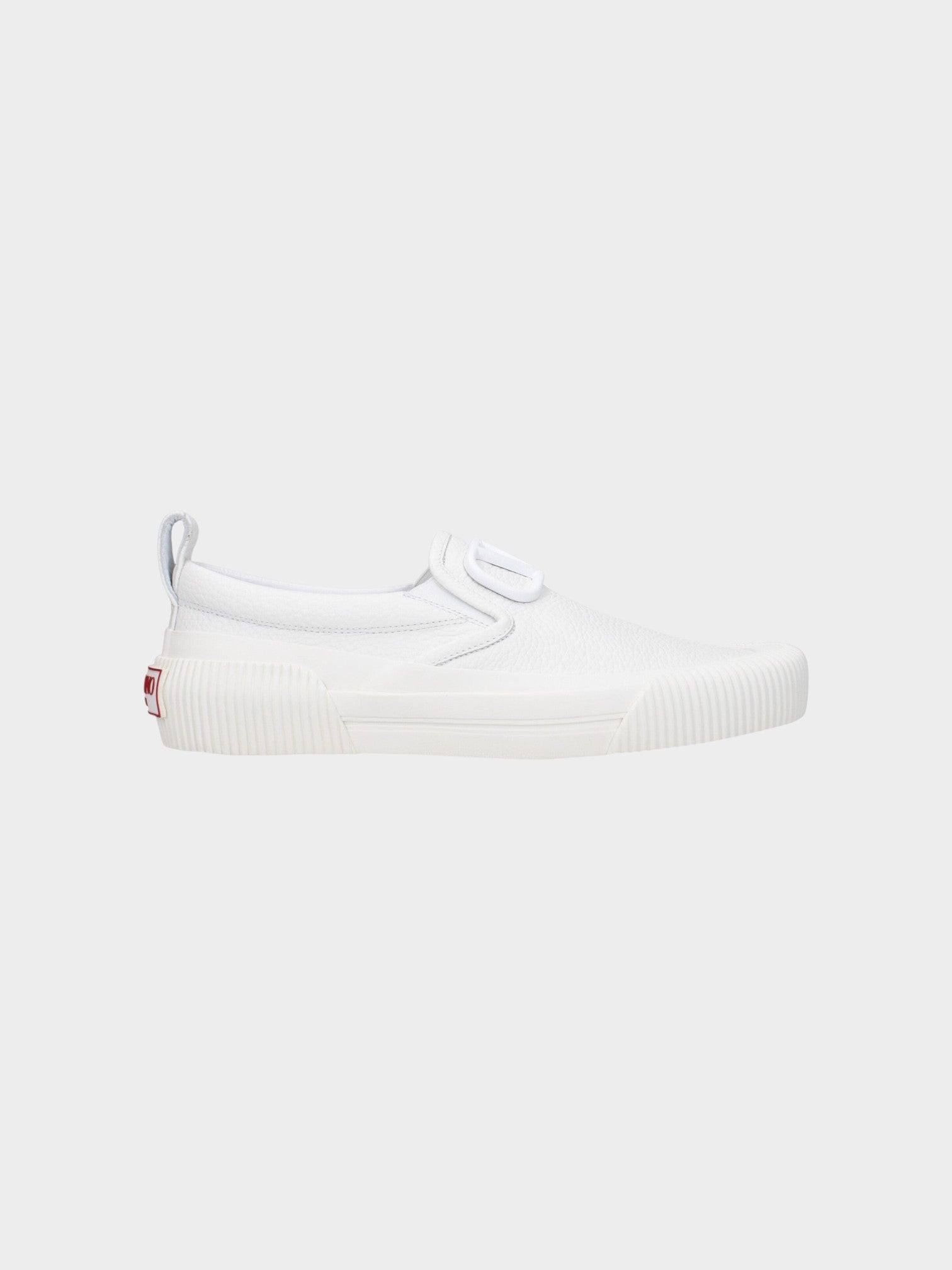 Valentino Garavani Blue Leather Slip-On Loafers
