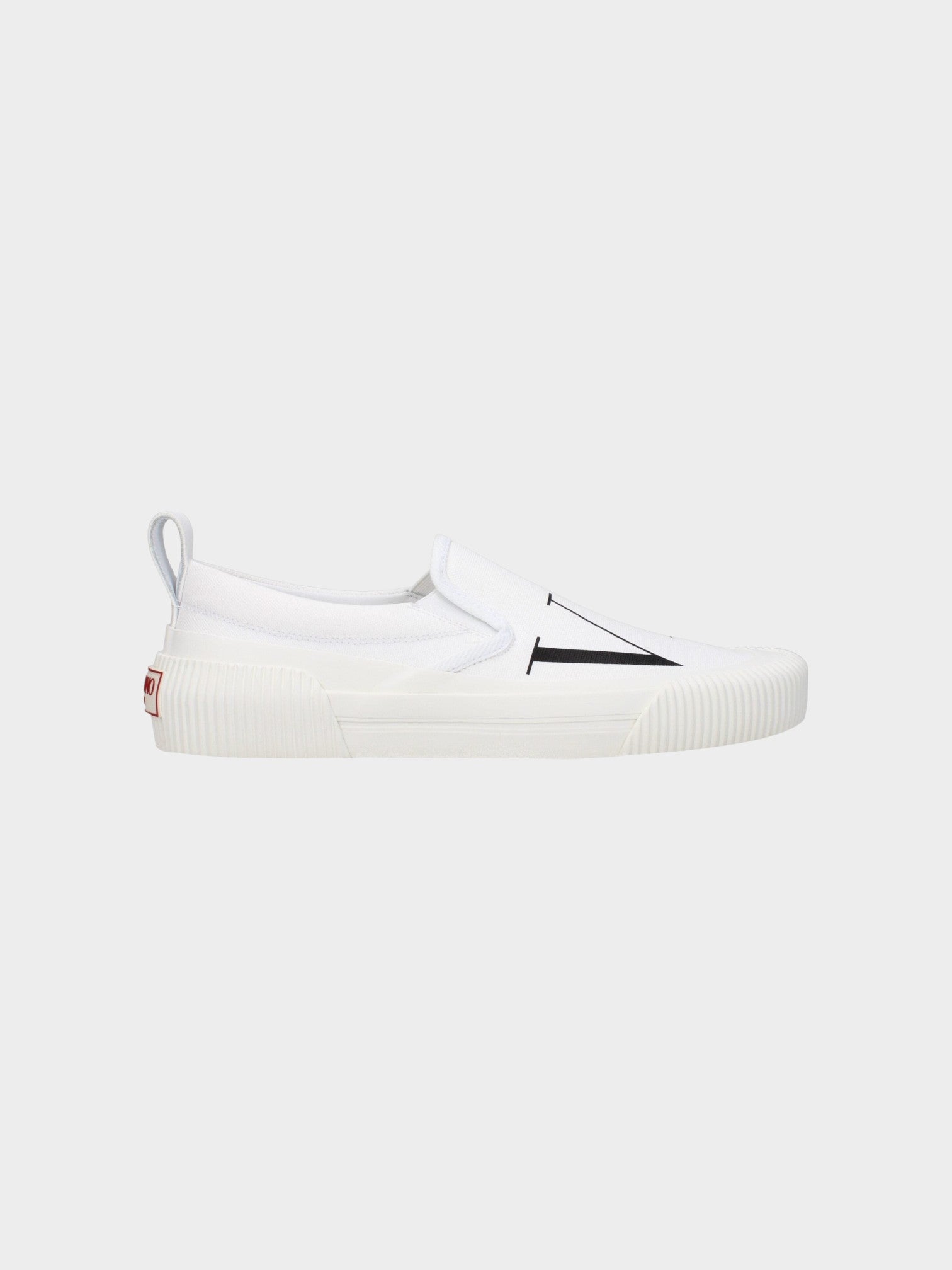 Valentino Garavani Blue Fabric Slip-On Loafers