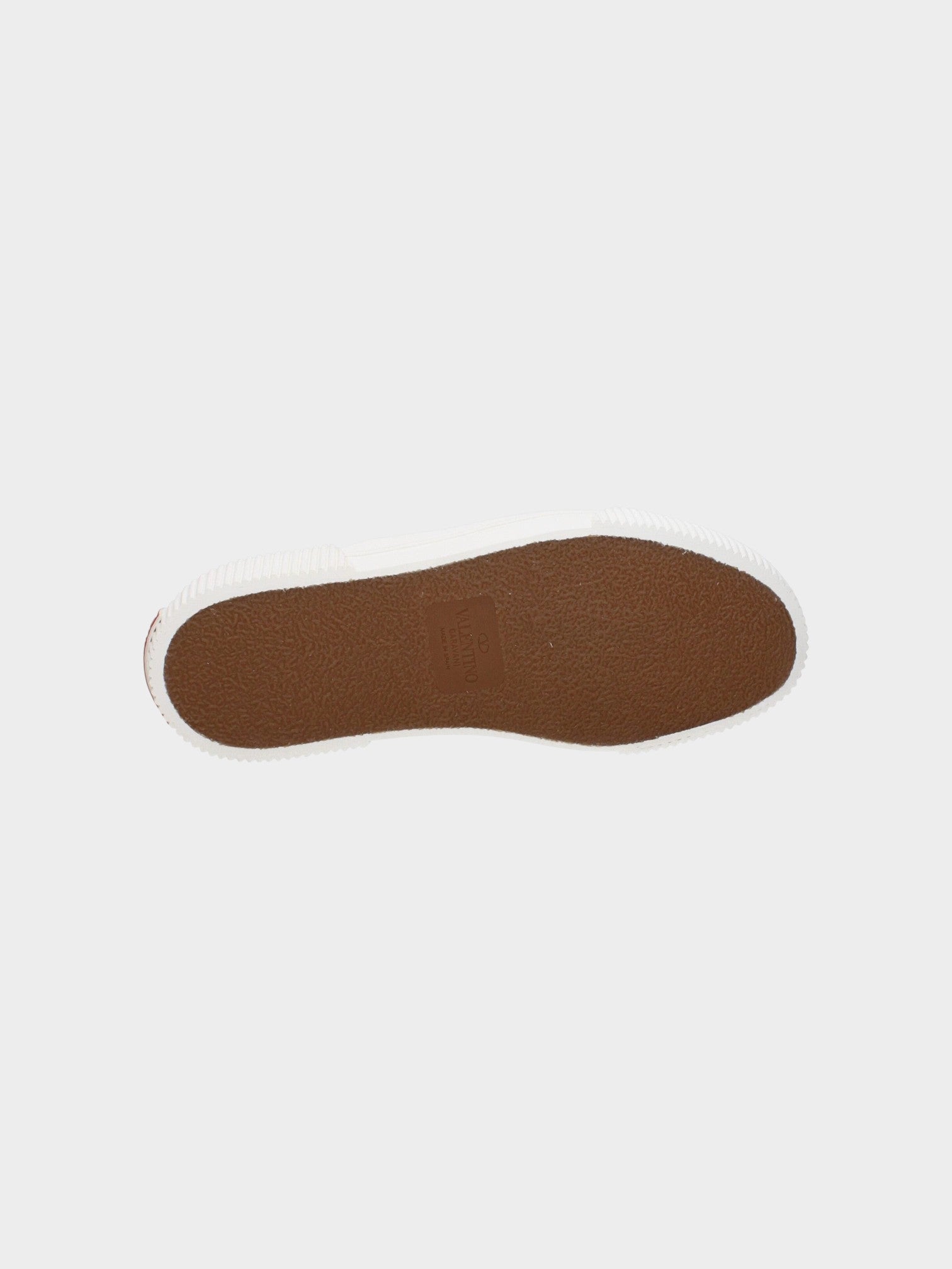 Valentino Garavani Brown Fabric Slip-On Loafers-thumbmail-5