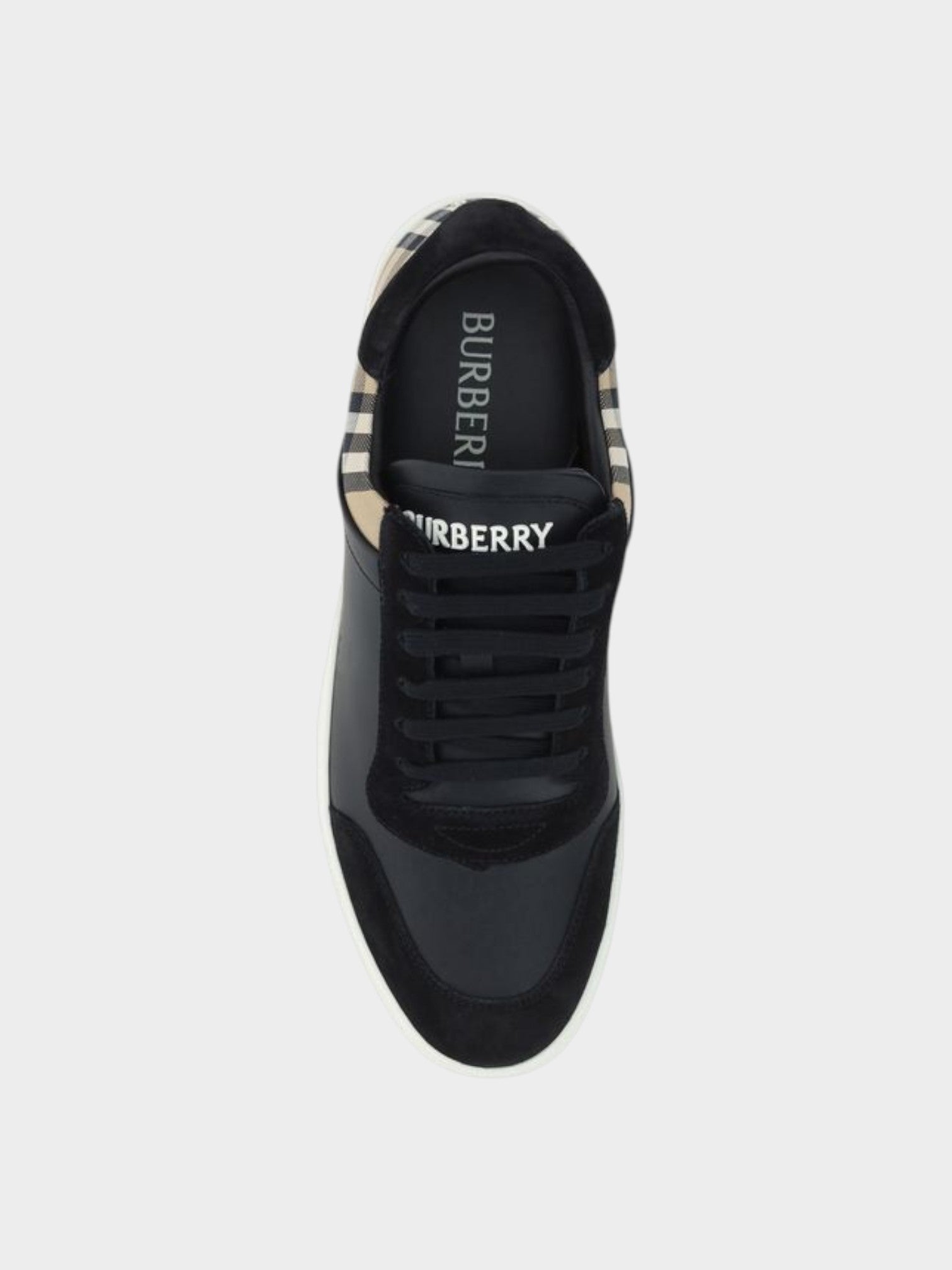 Burberry Multicolor Calf Leather Bos Taurus Low Top Sneakers-thumbmail-4