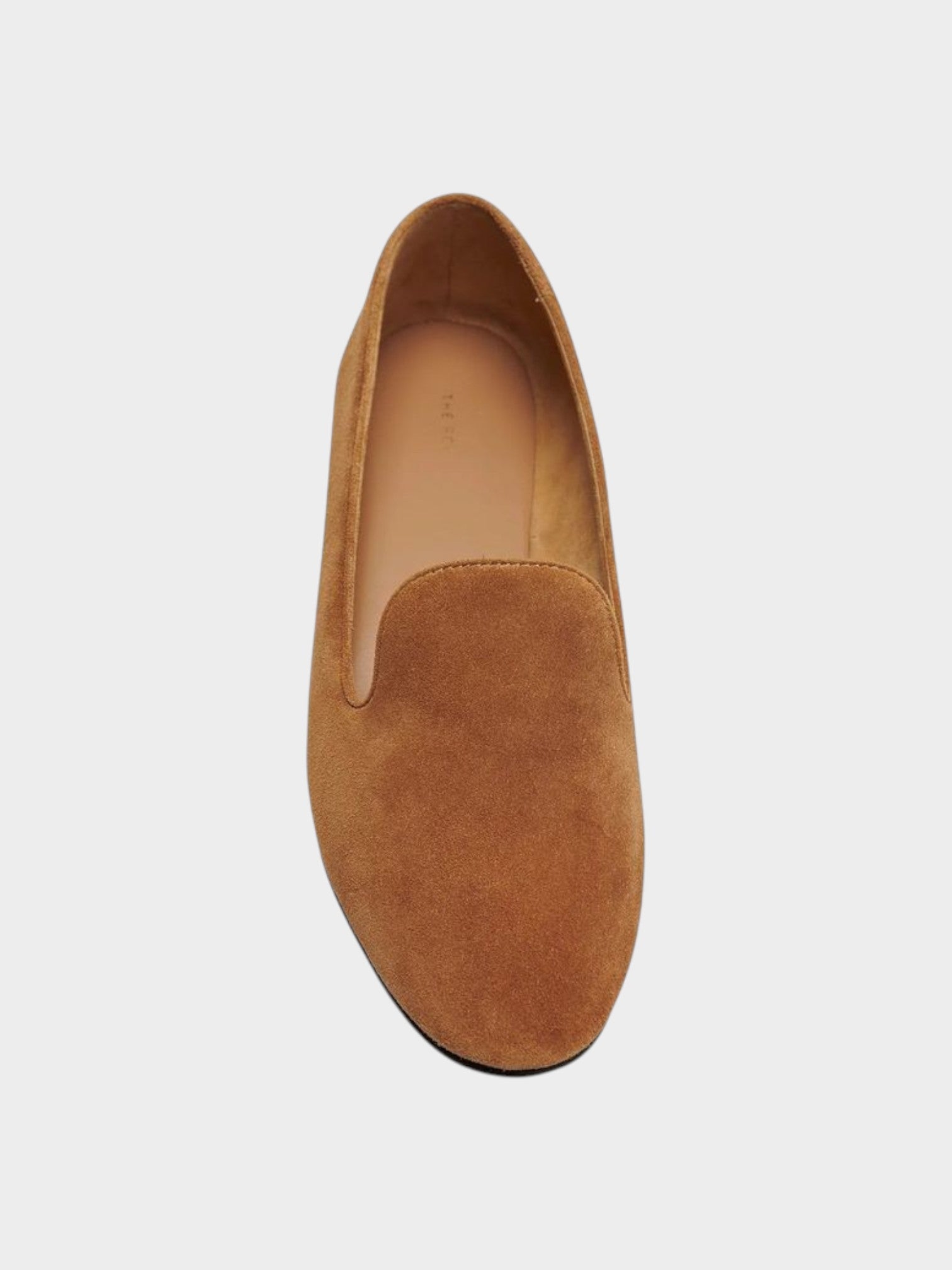 The Row Brown Calfskin Slip-On Loafers-thumbmail-3