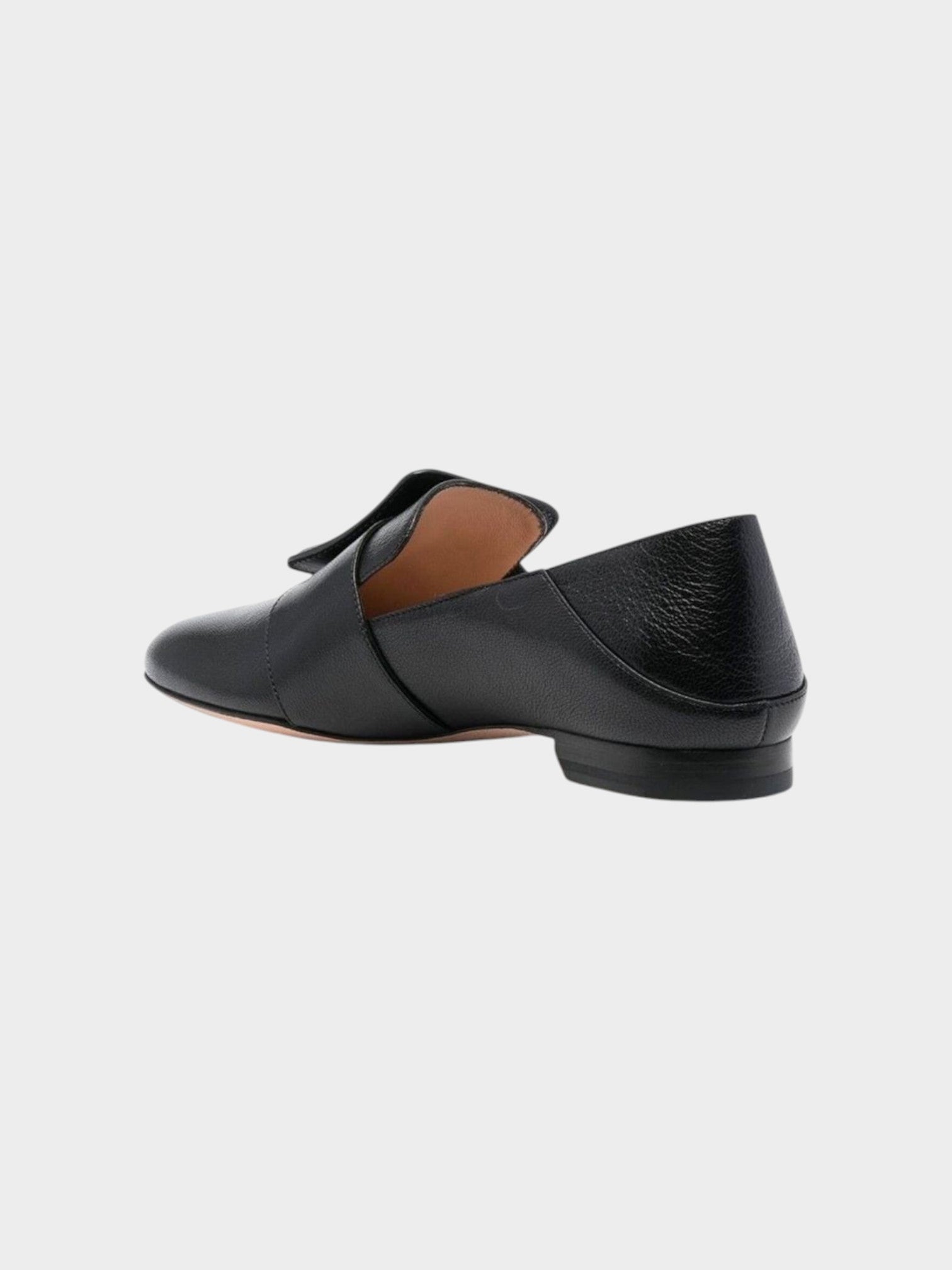 Bally Black Calfskin Slip-On Loafers-thumbmail-3