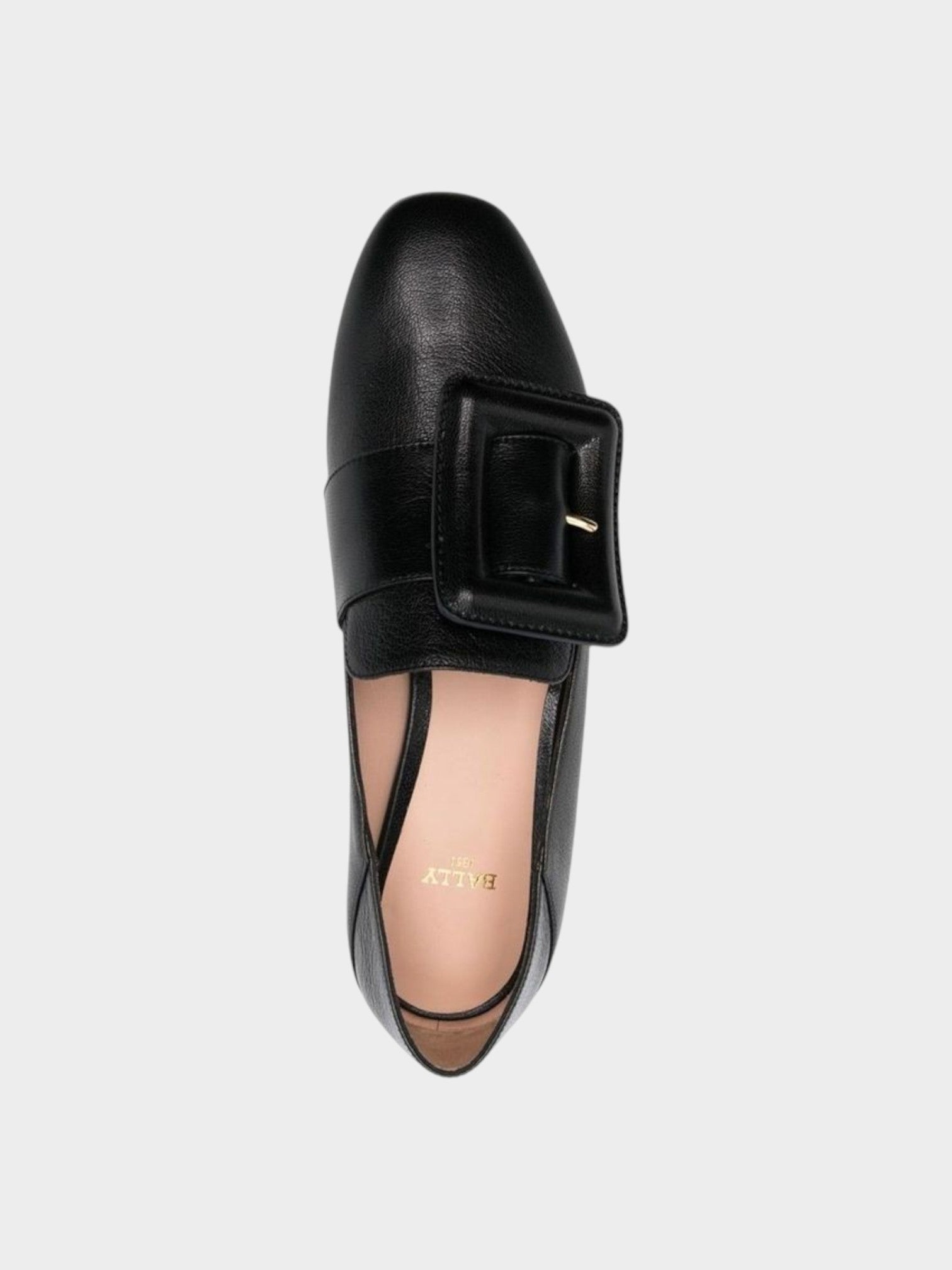 Bally Black Calfskin Slip-On Loafers-thumbmail-4