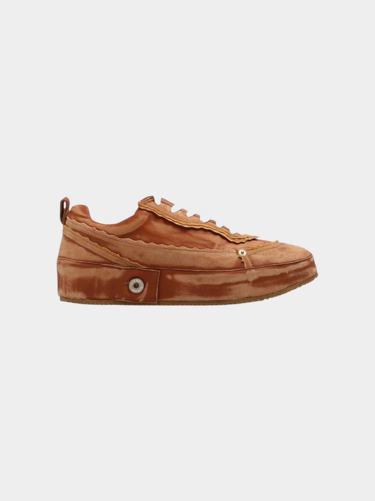 Loewe Brown Calfskin Sneakers