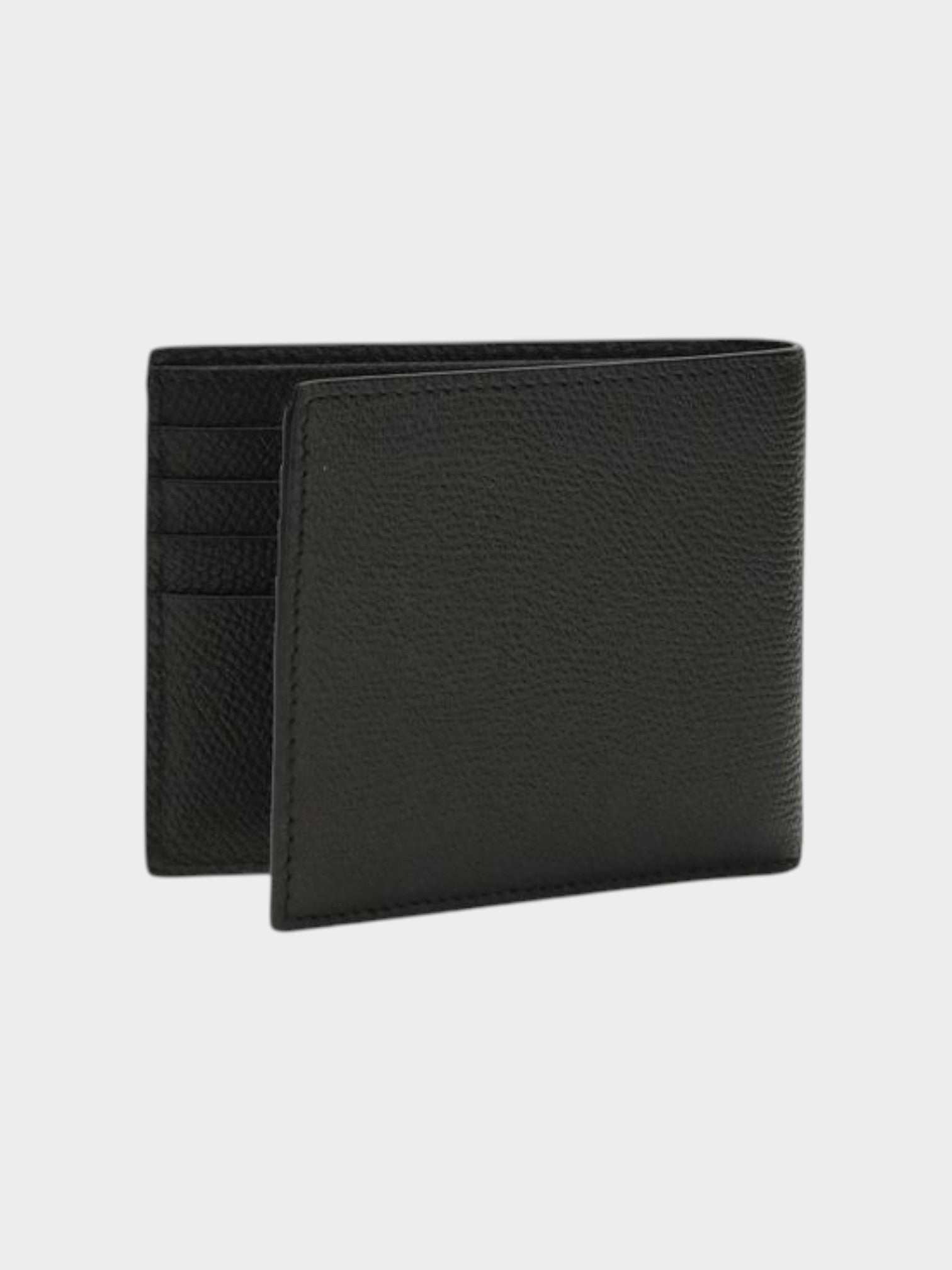 Valentino Garavani Black Calf Leather Bos Taurus Wallet-thumbmail-2