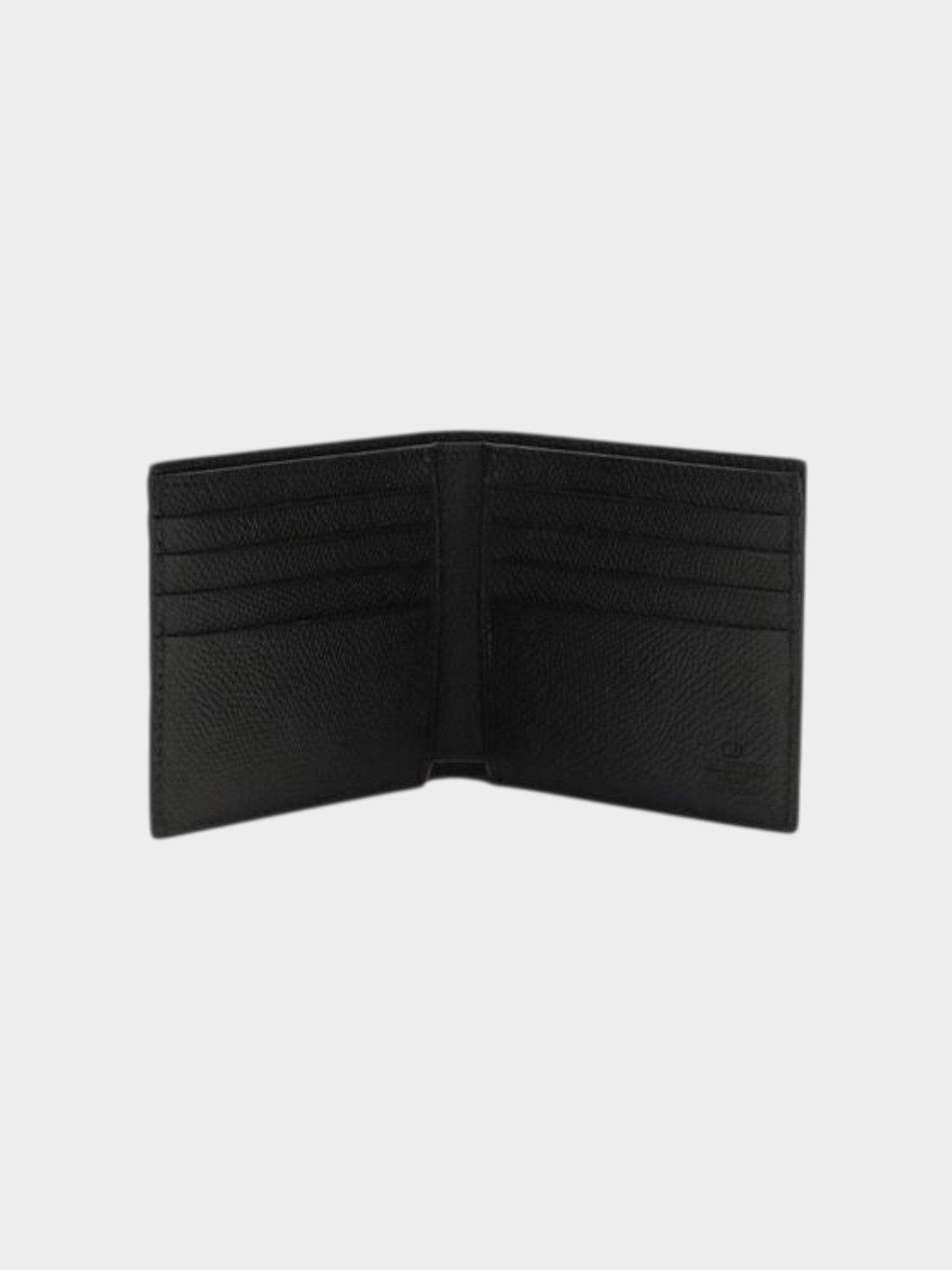 Valentino Garavani Black Calf Leather Bos Taurus Wallet-thumbmail-3