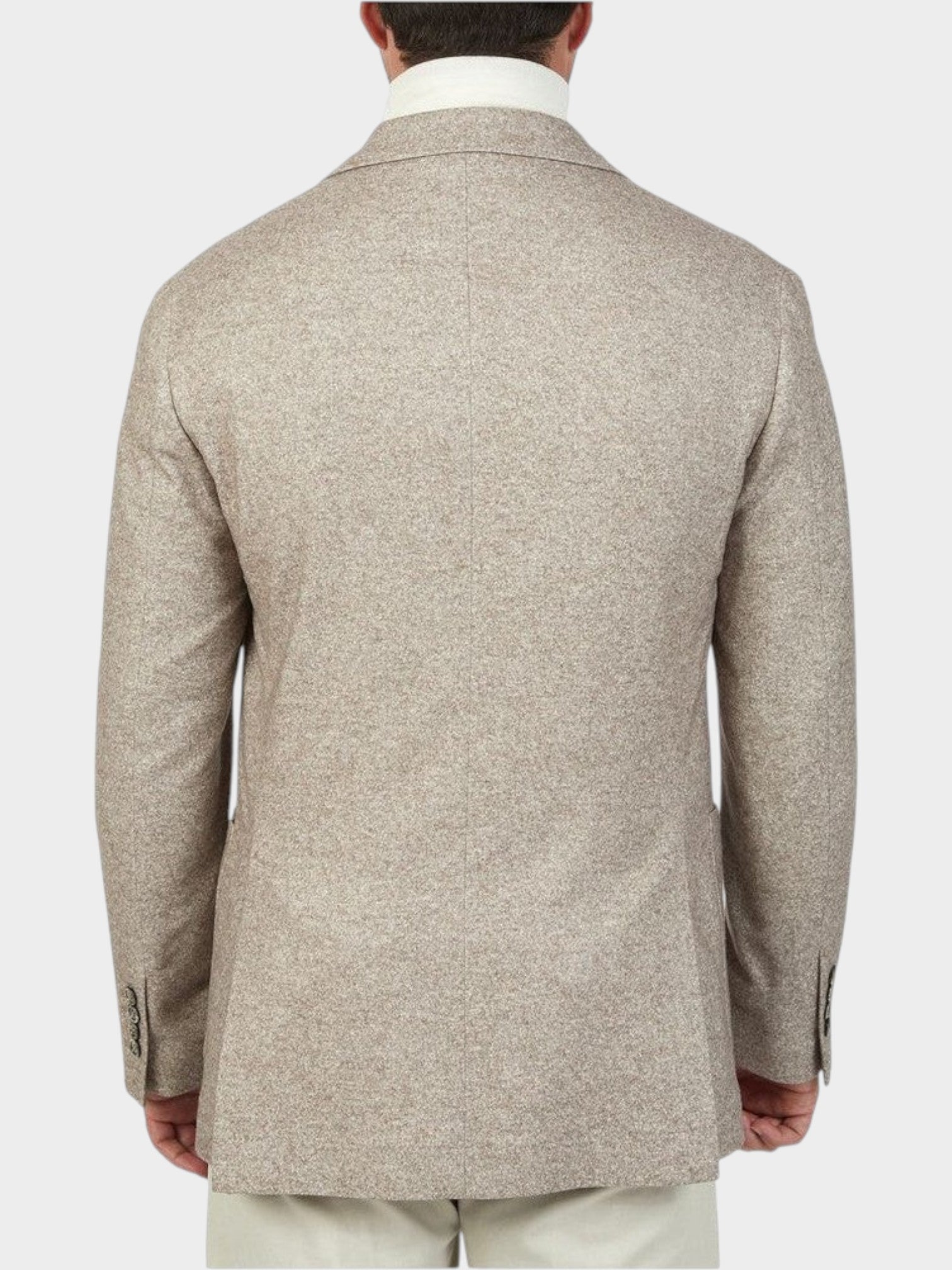 Brunello Cucinelli Beige Cashmere Coat-thumbmail-4