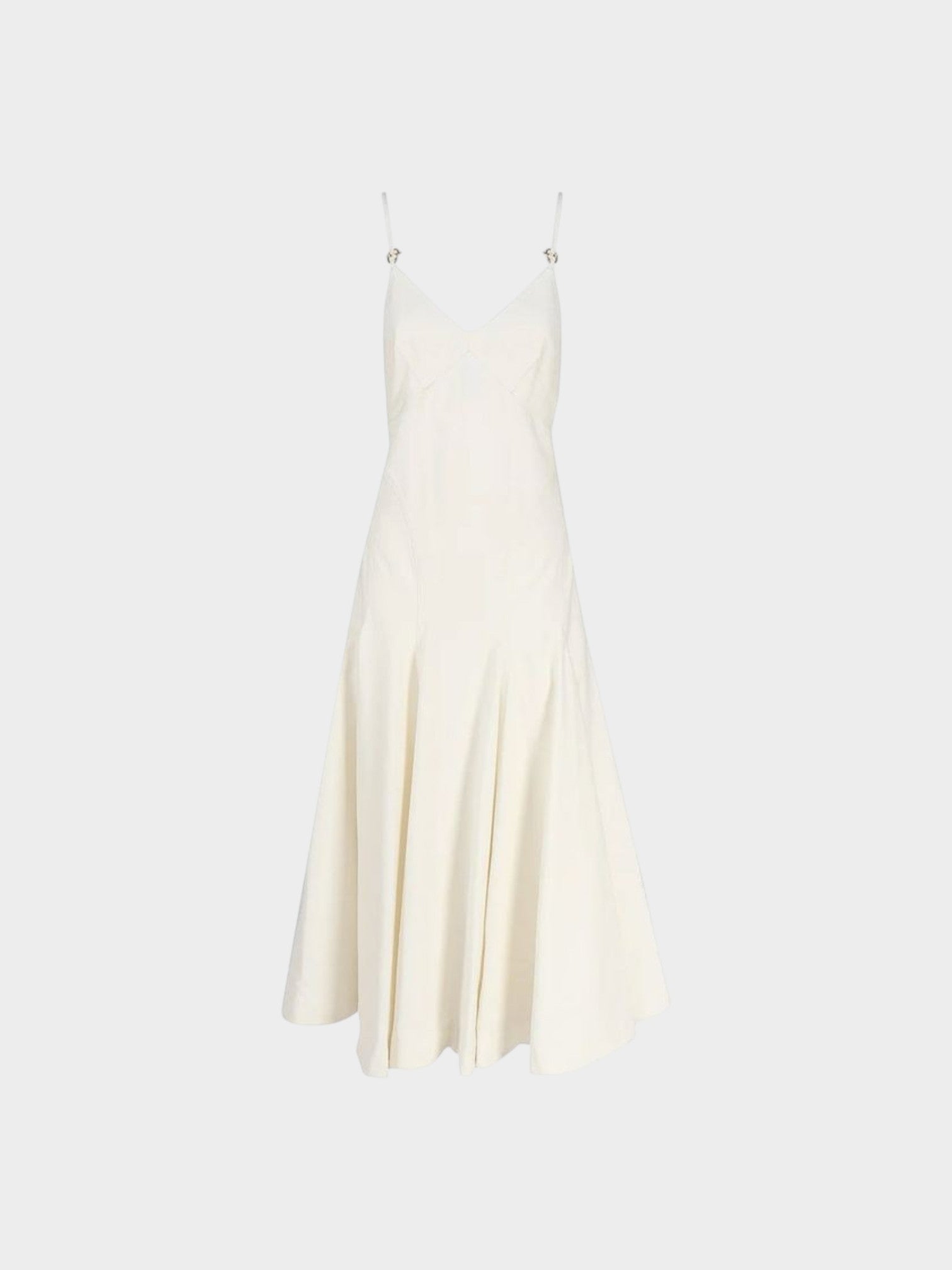 Bottega Veneta White Cotton Casual Dress