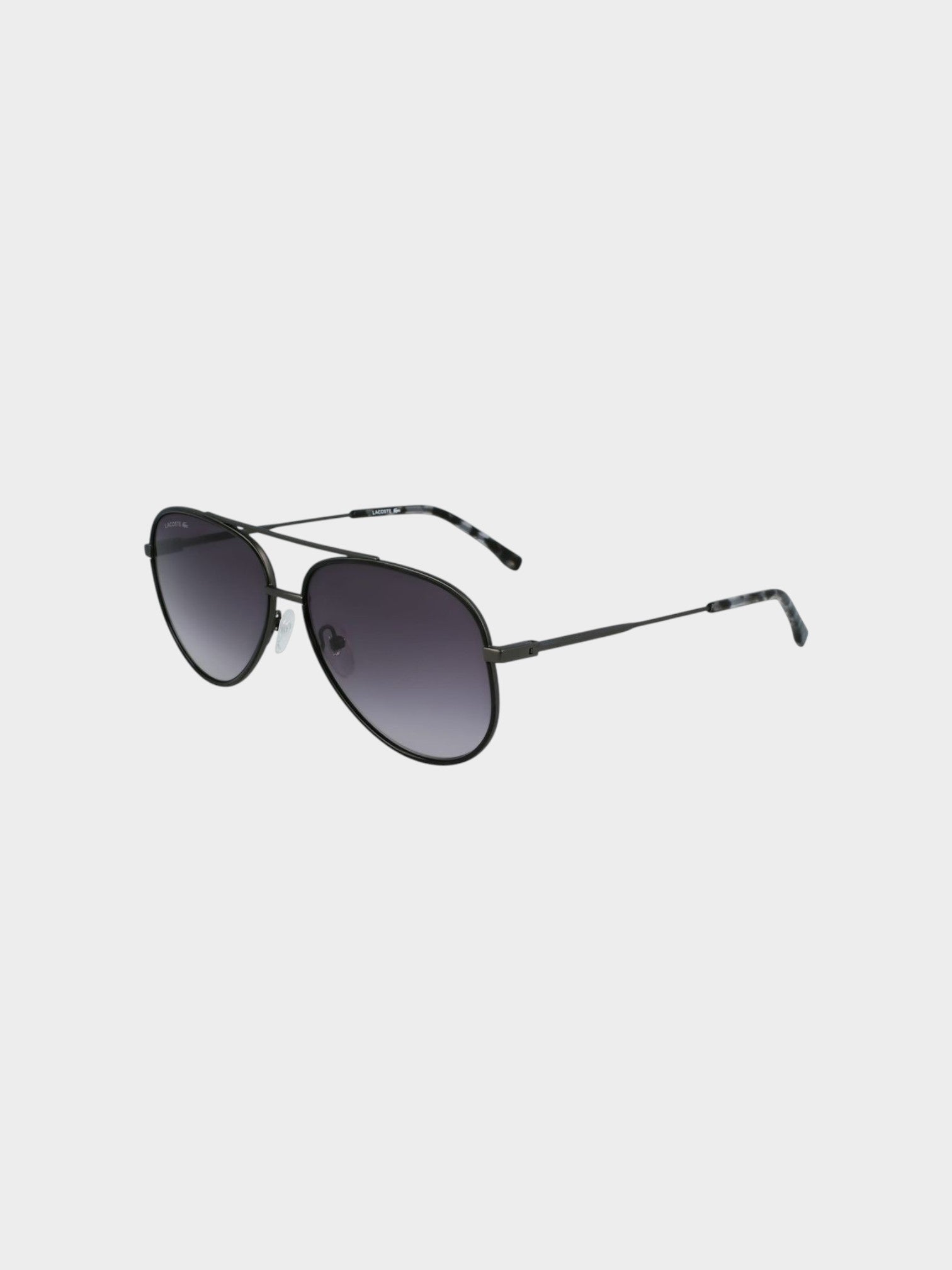 Lacoste Gray Metal Sunglasses-thumbmail-2