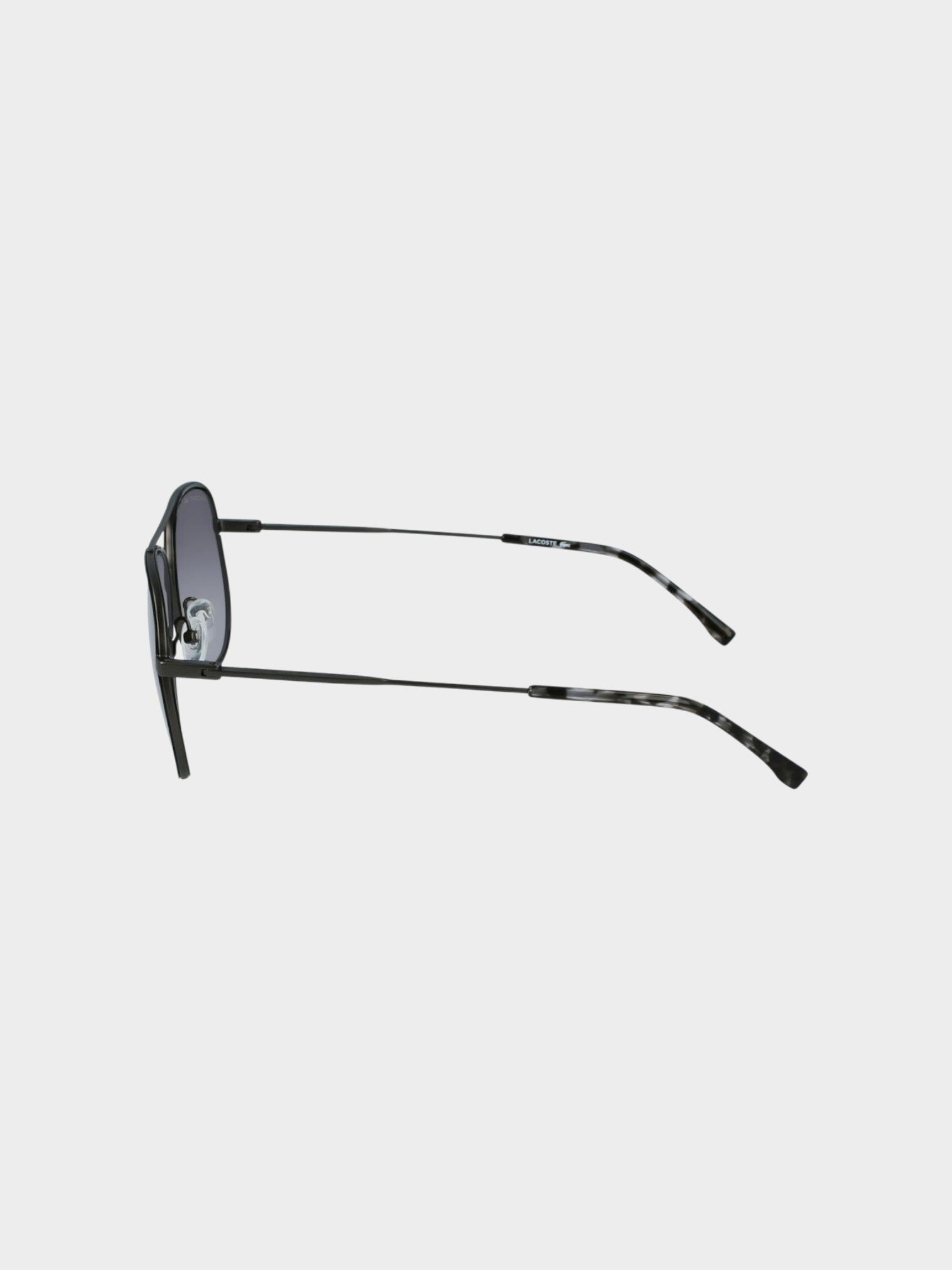 Lacoste Gray Metal Sunglasses-thumbmail-3