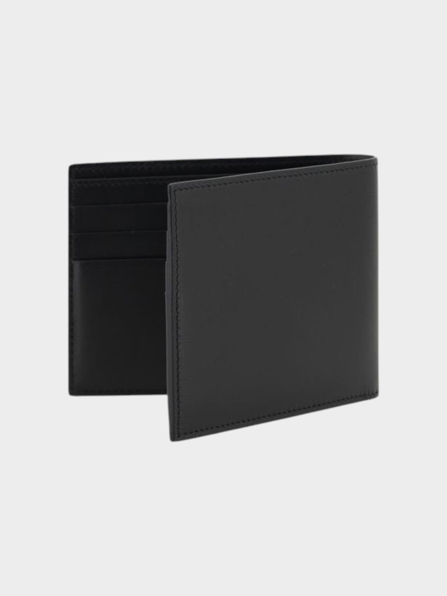 Ferragamo Black Calf Leather Bos Taurus Wallet-thumbmail-2