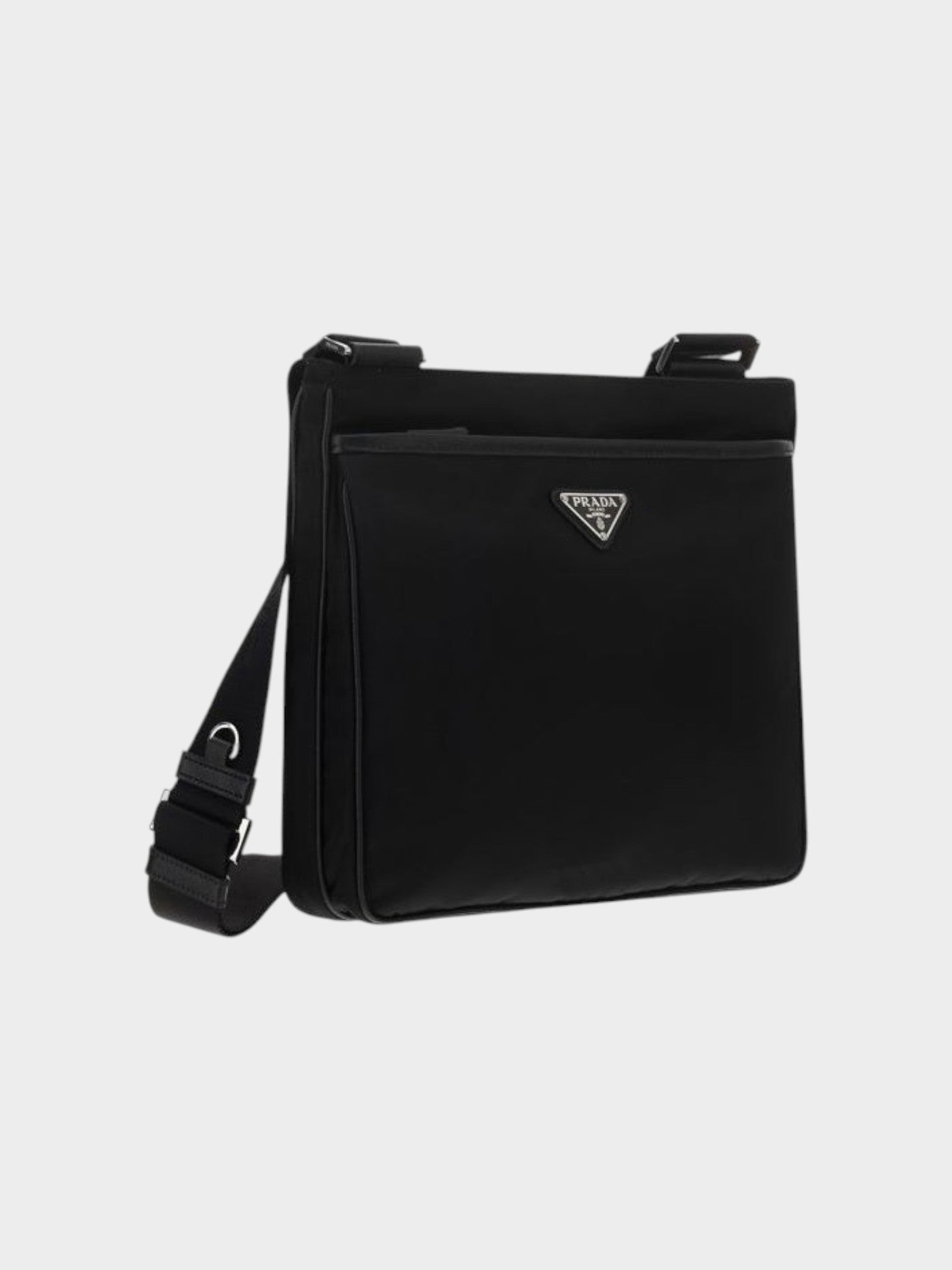 Prada Black Nylon Shoulder Bag-thumbmail-2