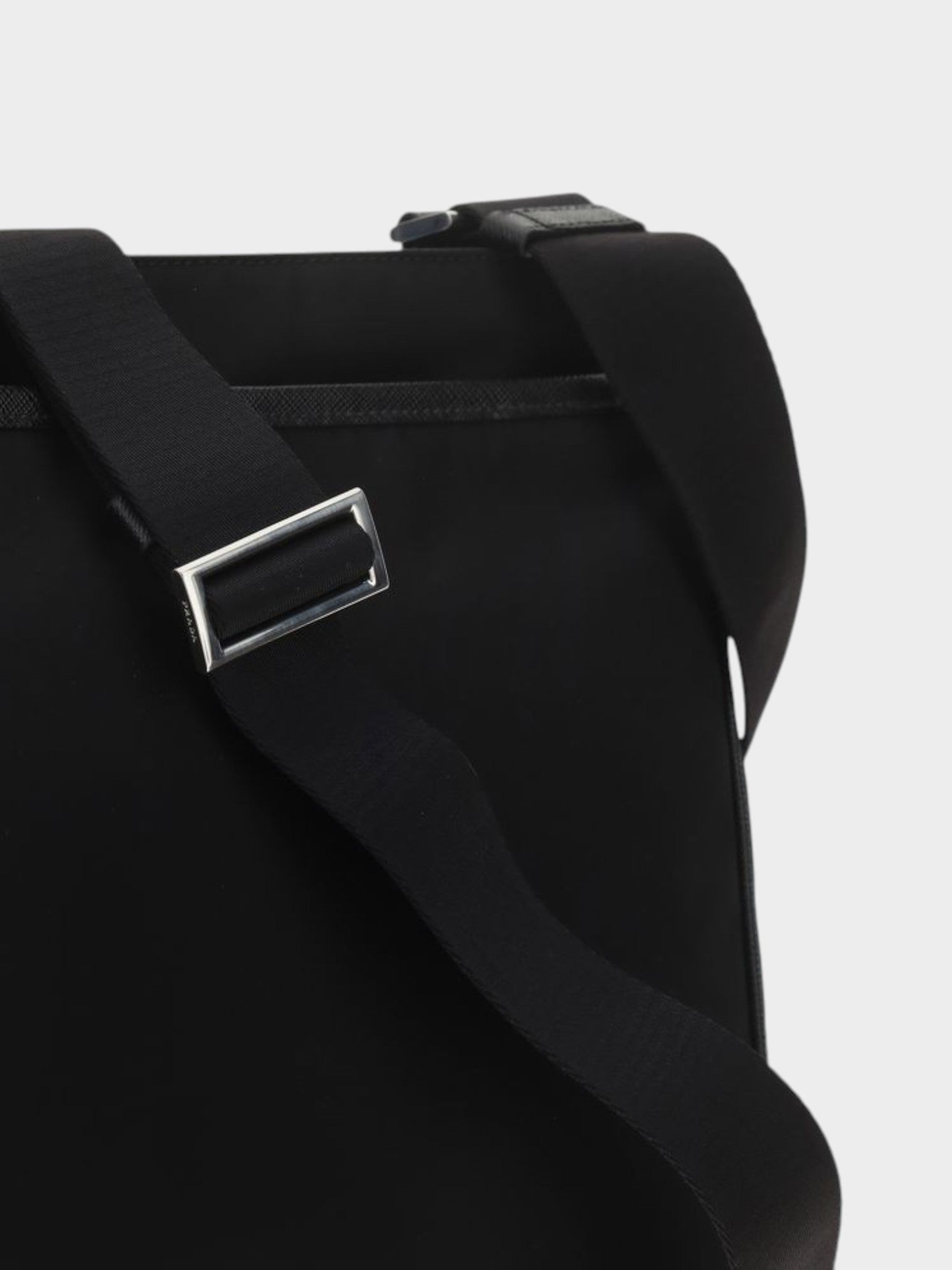 Prada Black Nylon Shoulder Bag-thumbmail-4