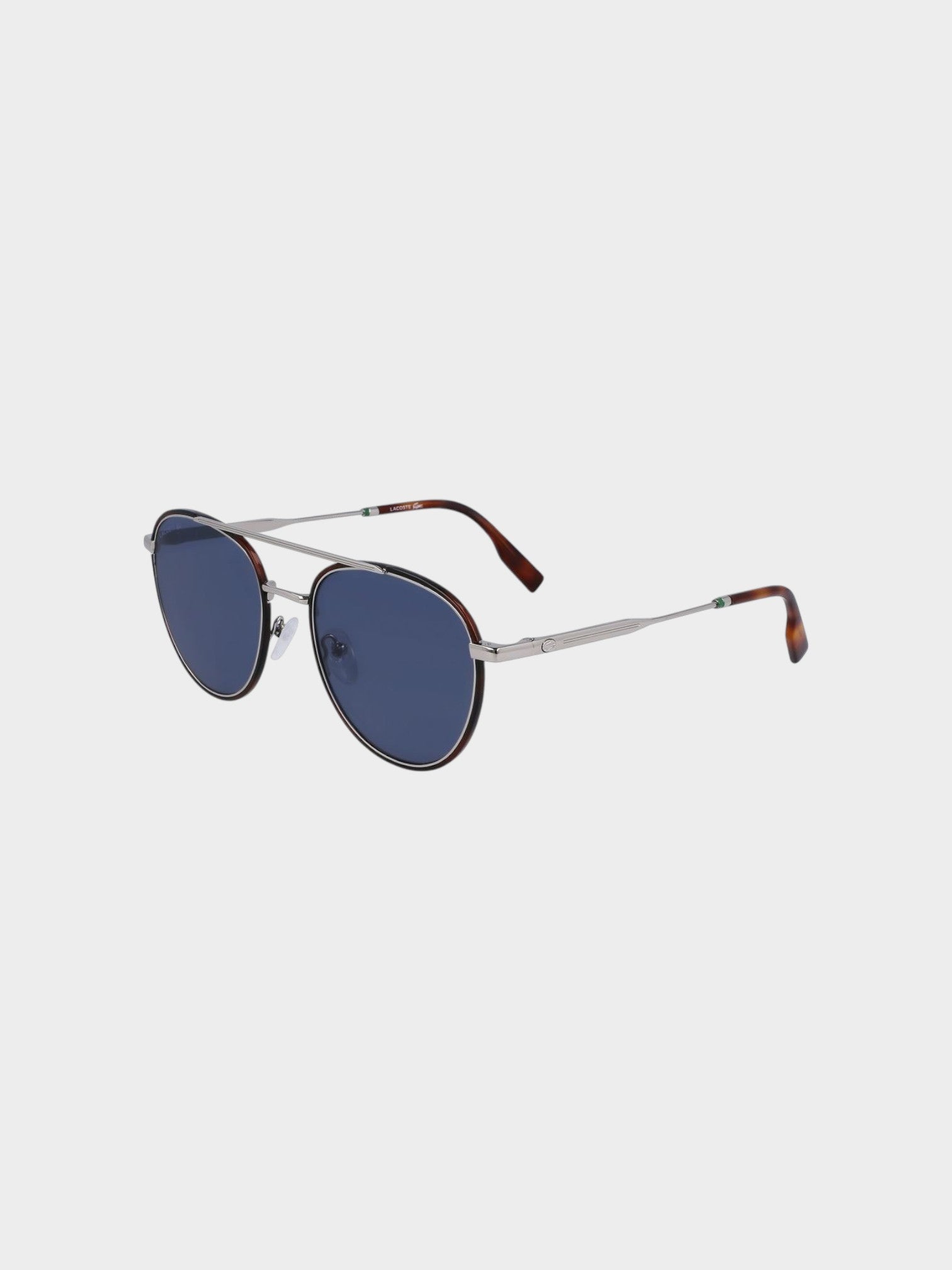 Lacoste Gray Metal Sunglasses