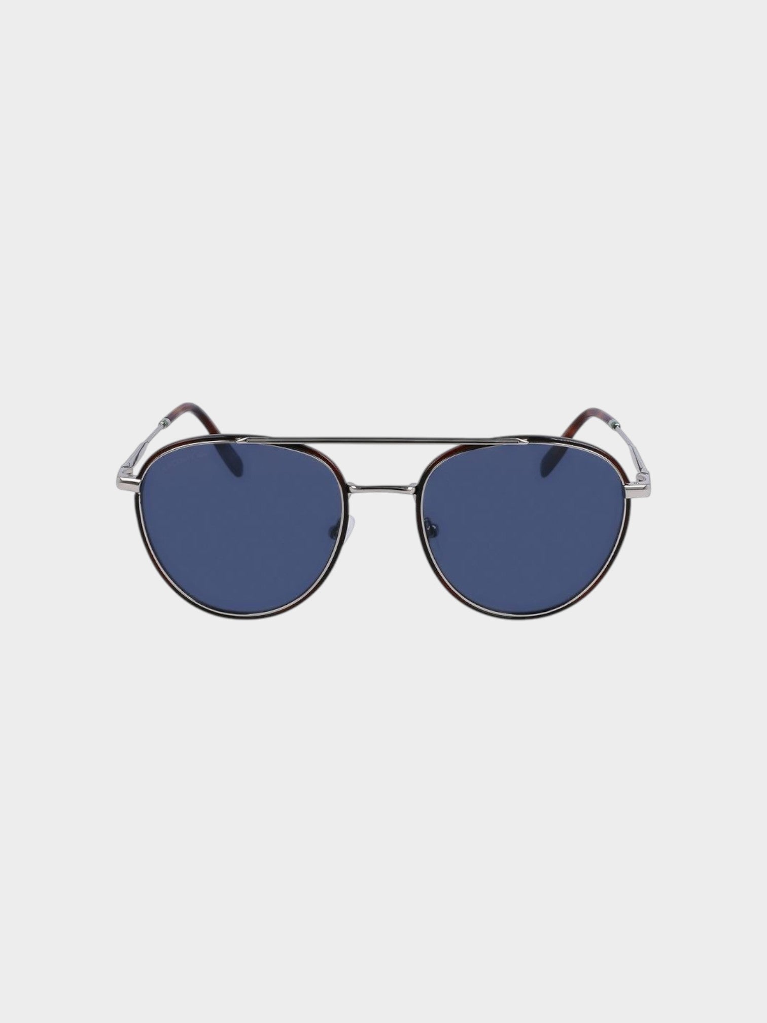 Lacoste Gray Metal Sunglasses-thumbmail-2