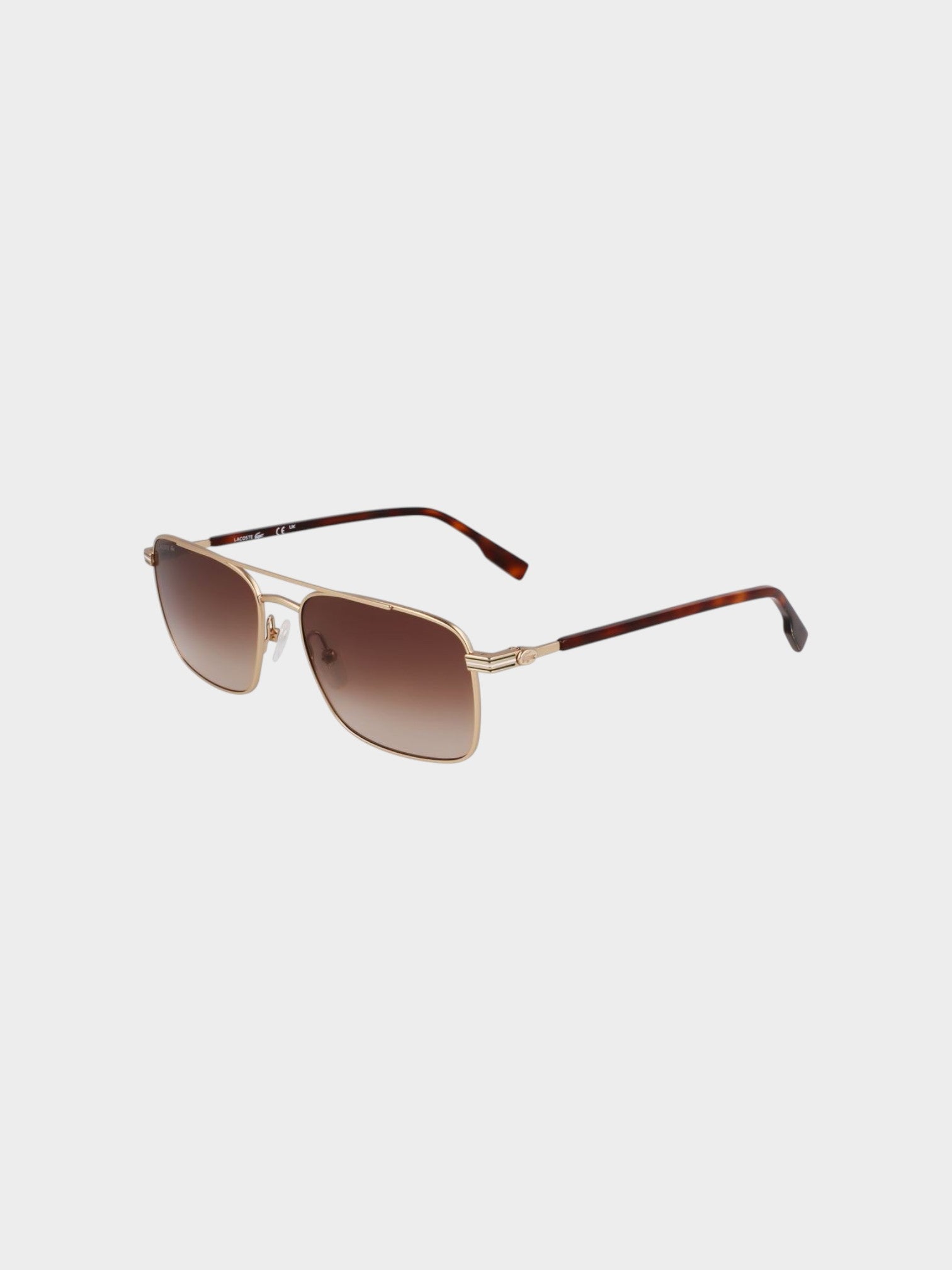 Lacoste Gold Metal Sunglasses