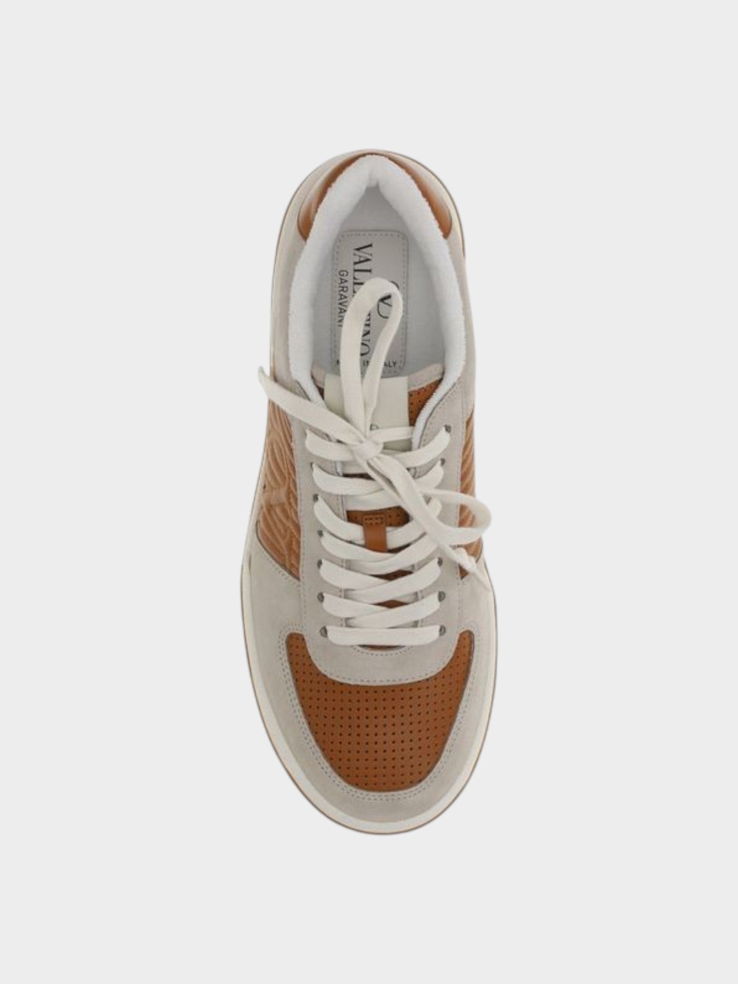Valentino Garavani Multicolor Calf Leather Bos Taurus Athletic Sneakers-thumbmail-4