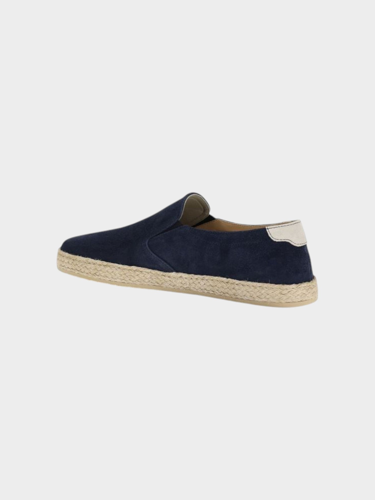 Brunello Cucinelli Blue Calf Leather Bos Taurus Espadrilles-thumbmail-3