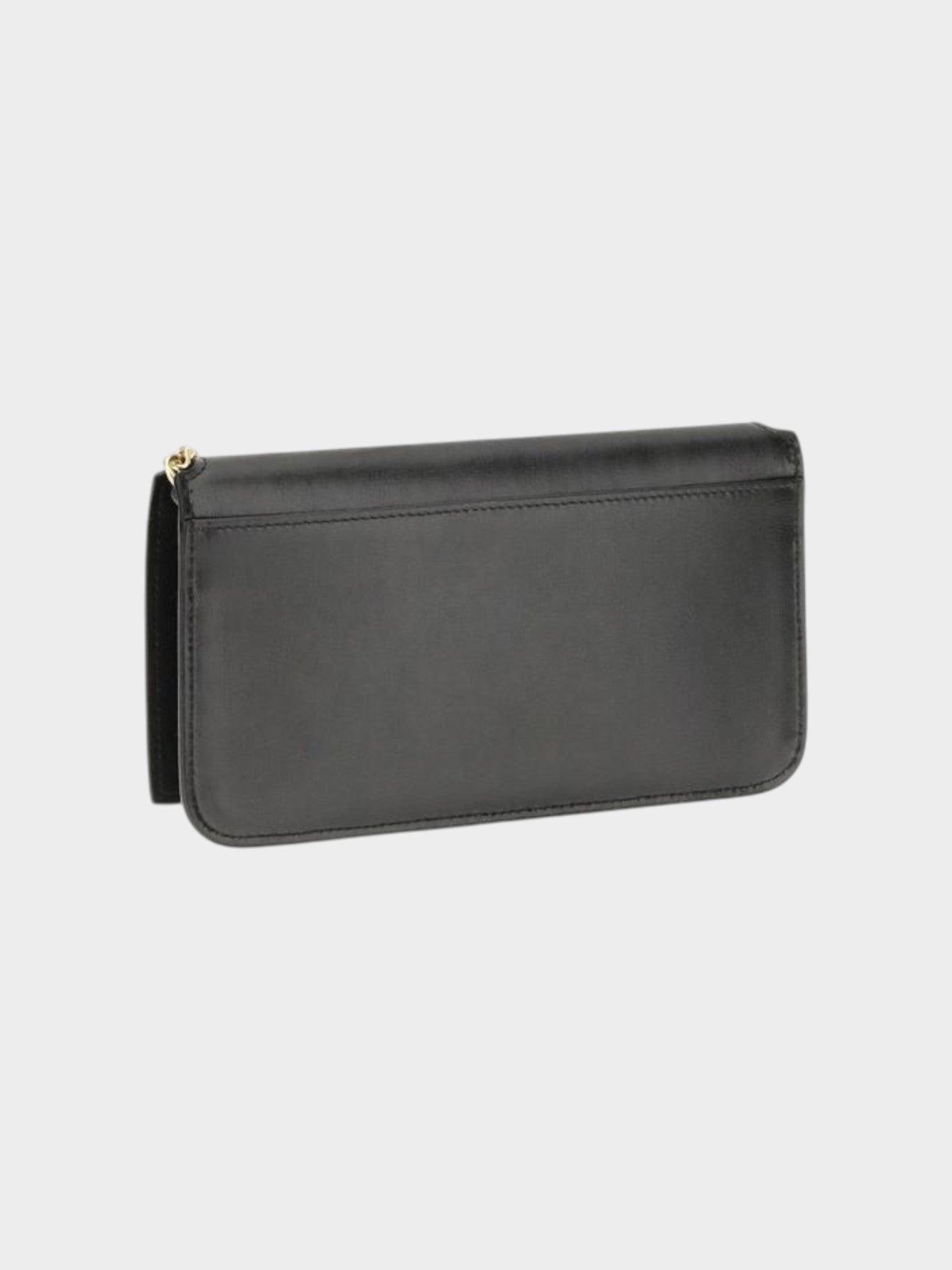 Saint Laurent Black Calf Leather Bos Taurus Shoulder Bag-thumbmail-3