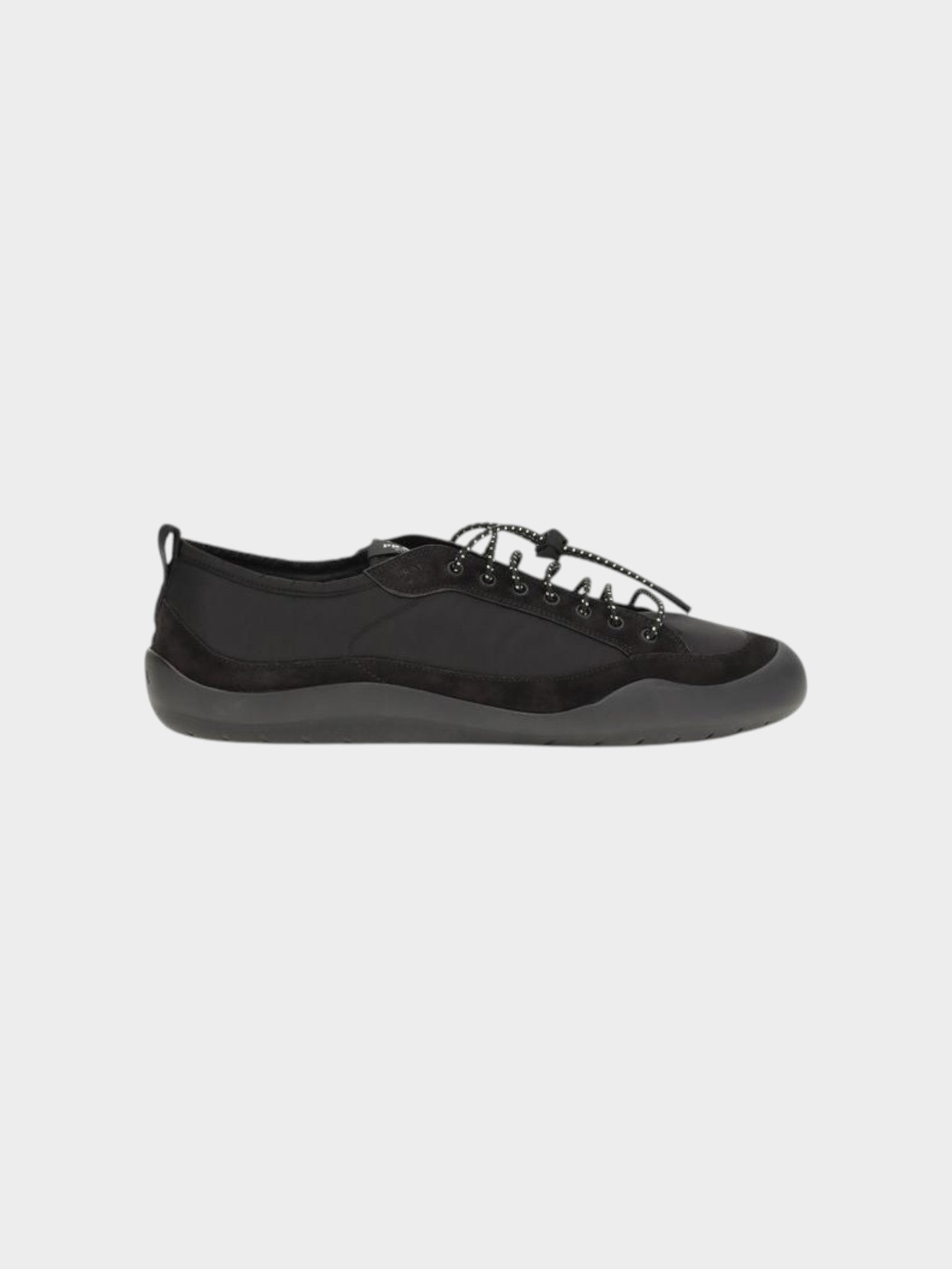 Prada Black Recycled Polyamide Athletic Sneakers