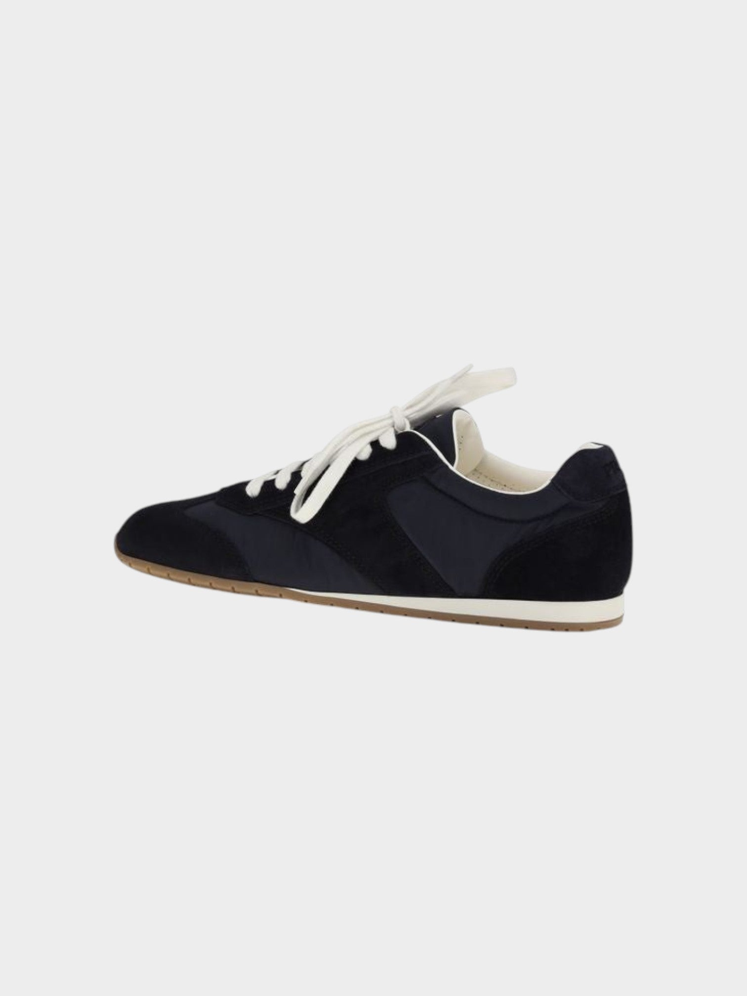 Prada Blue Calf Leather Bos Taurus Athletic Sneakers-thumbmail-3