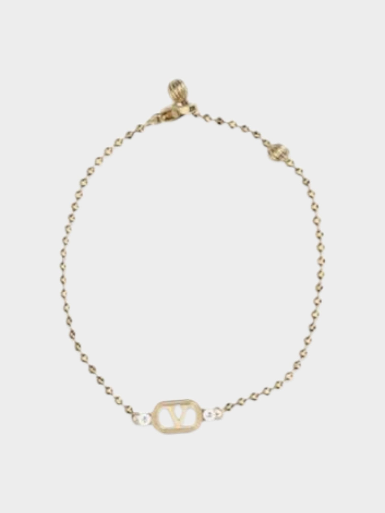 Valentino Garavani Gold Brass Bracelet