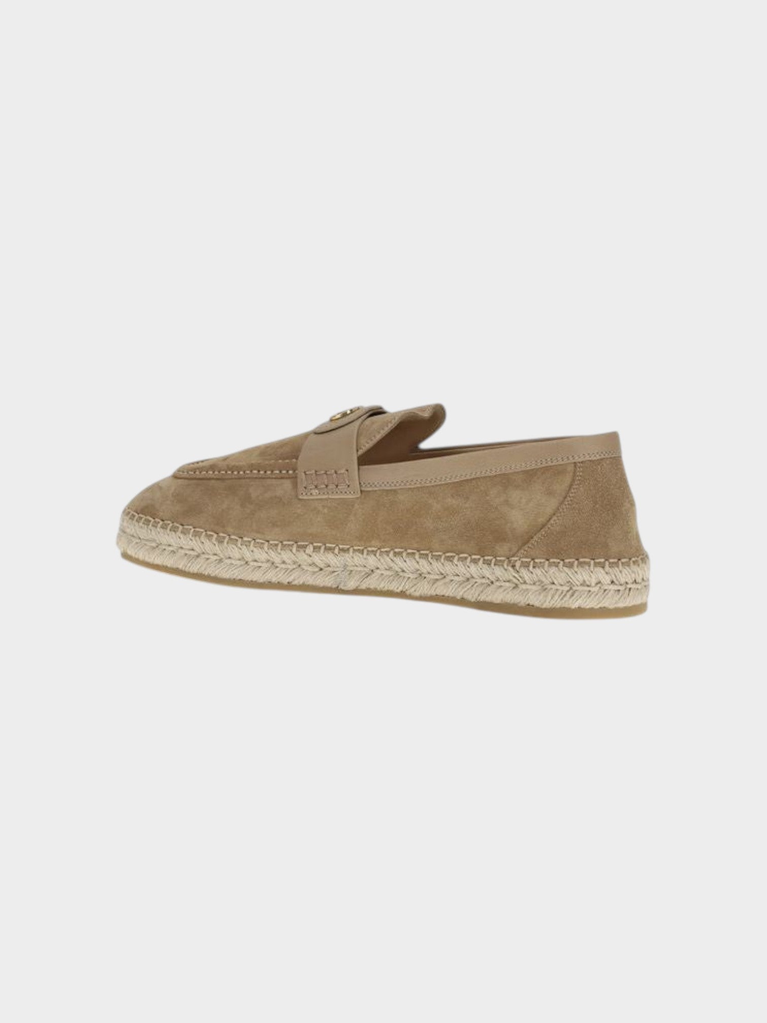 Valentino Garavani Beige Calf Leather Bos Taurus Espadrilles-thumbmail-3