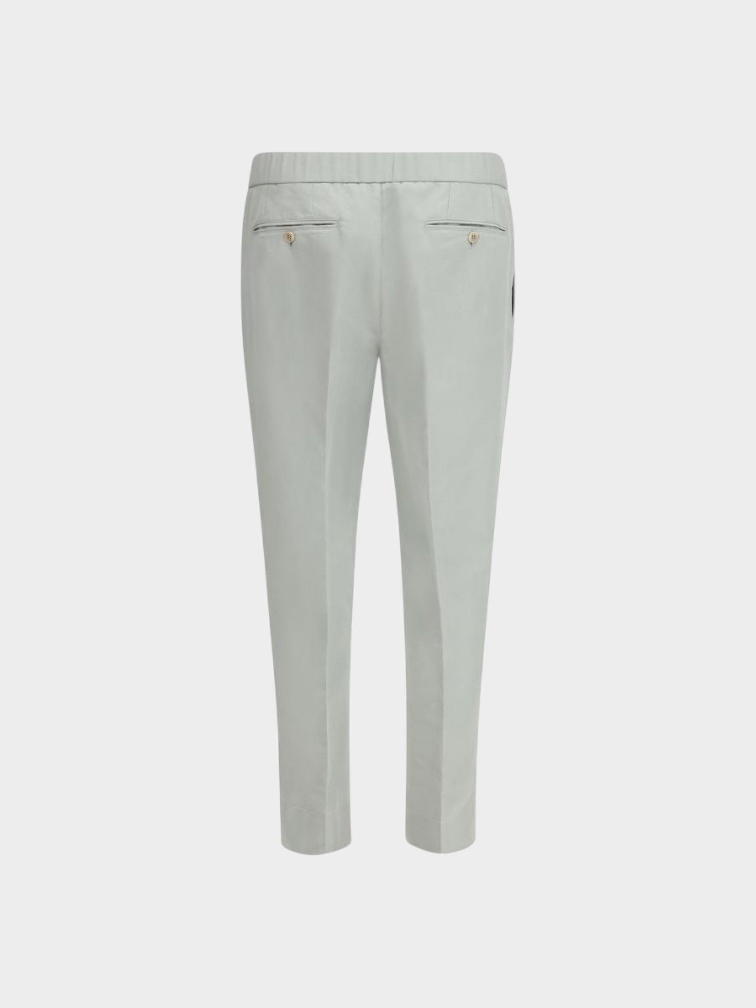 Brioni White Linen Casual Pants-thumbmail-2