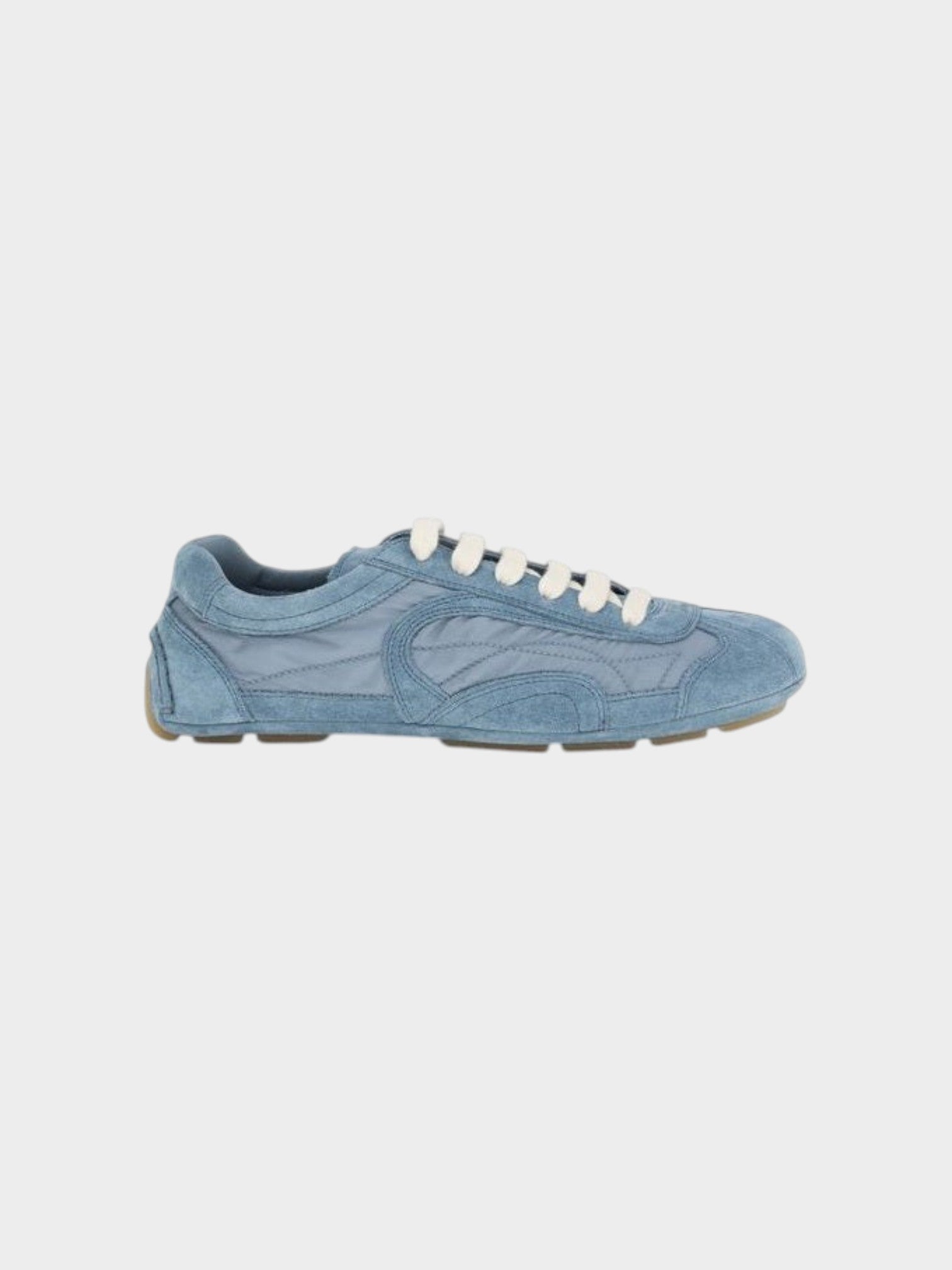 Prada Blue Lamb Ovis Aries Aries Athletic Sneakers