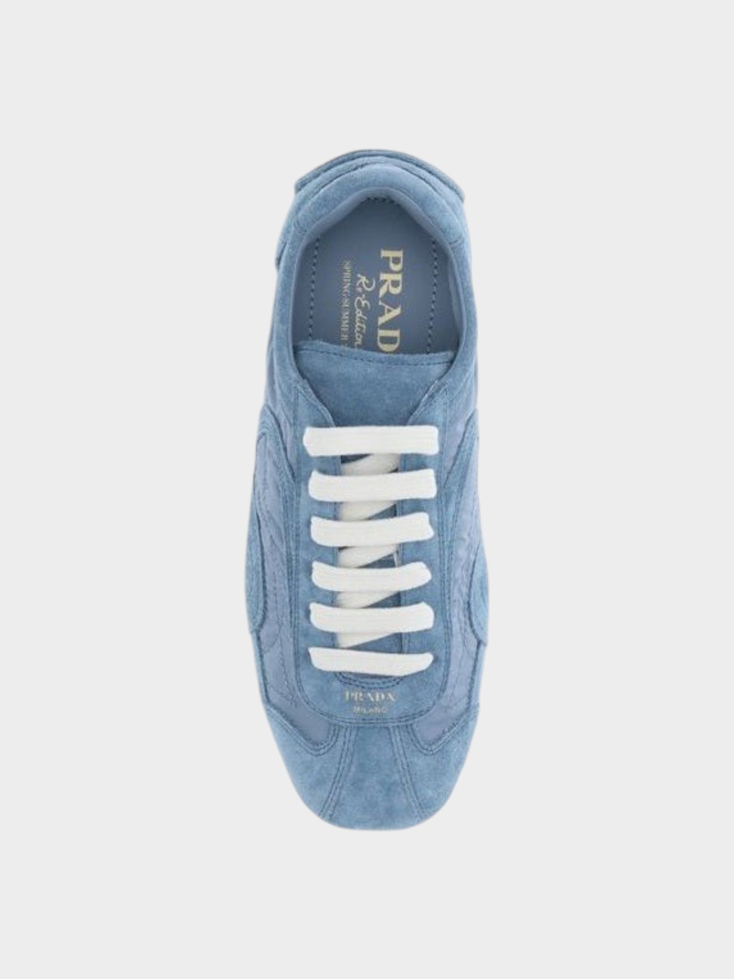 Prada Blue Lamb Ovis Aries Aries Athletic Sneakers-thumbmail-4