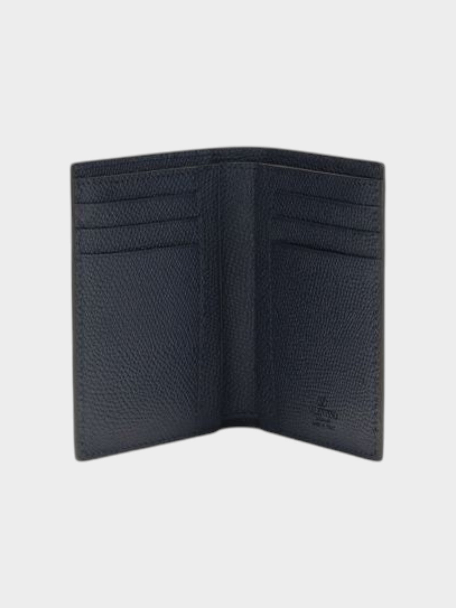 Valentino Garavani Blue Calf Leather Bos Taurus Wallet-thumbmail-3