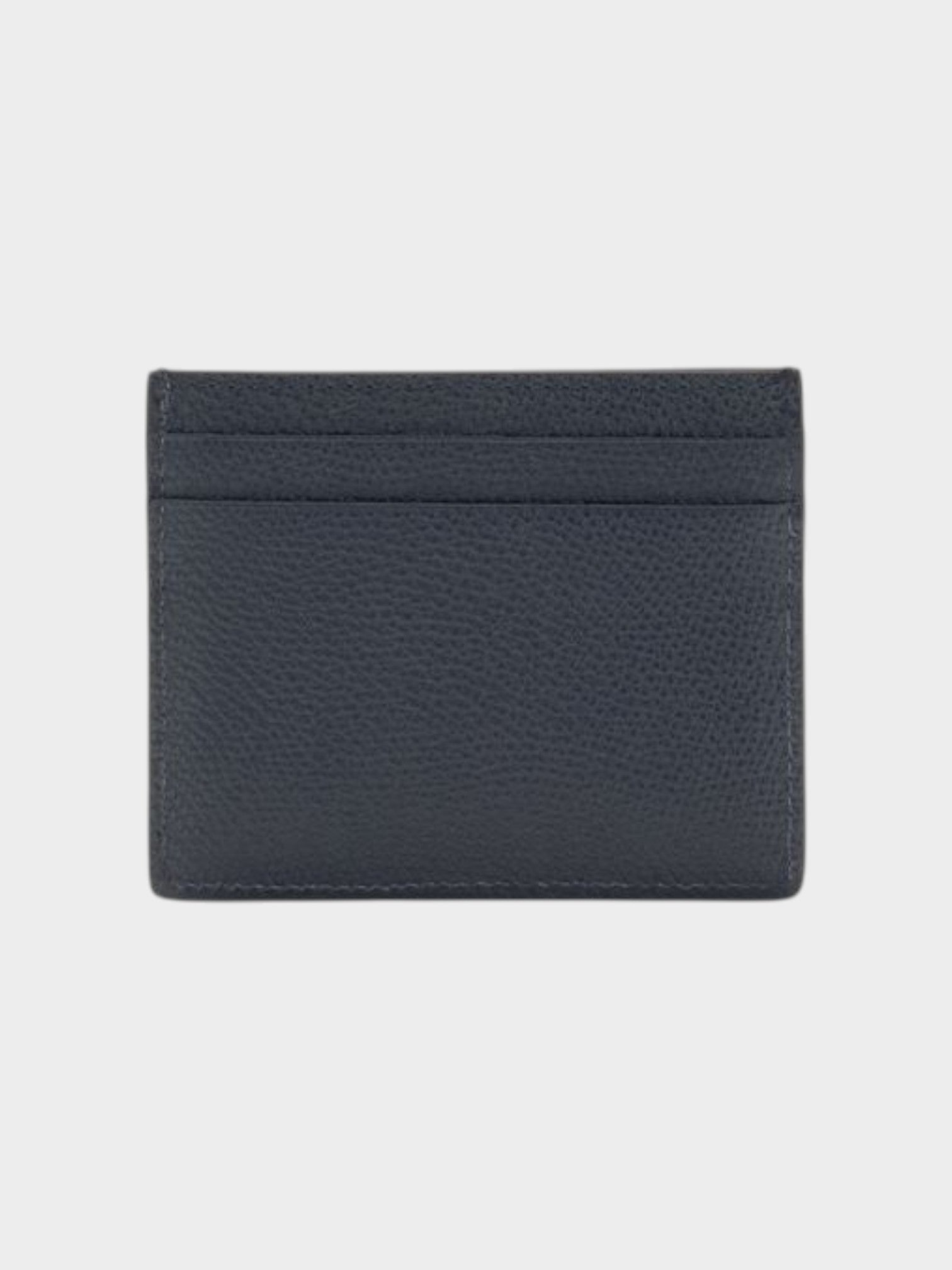 Valentino Garavani Blue Calf Leather Bos Taurus Wallet-thumbmail-2
