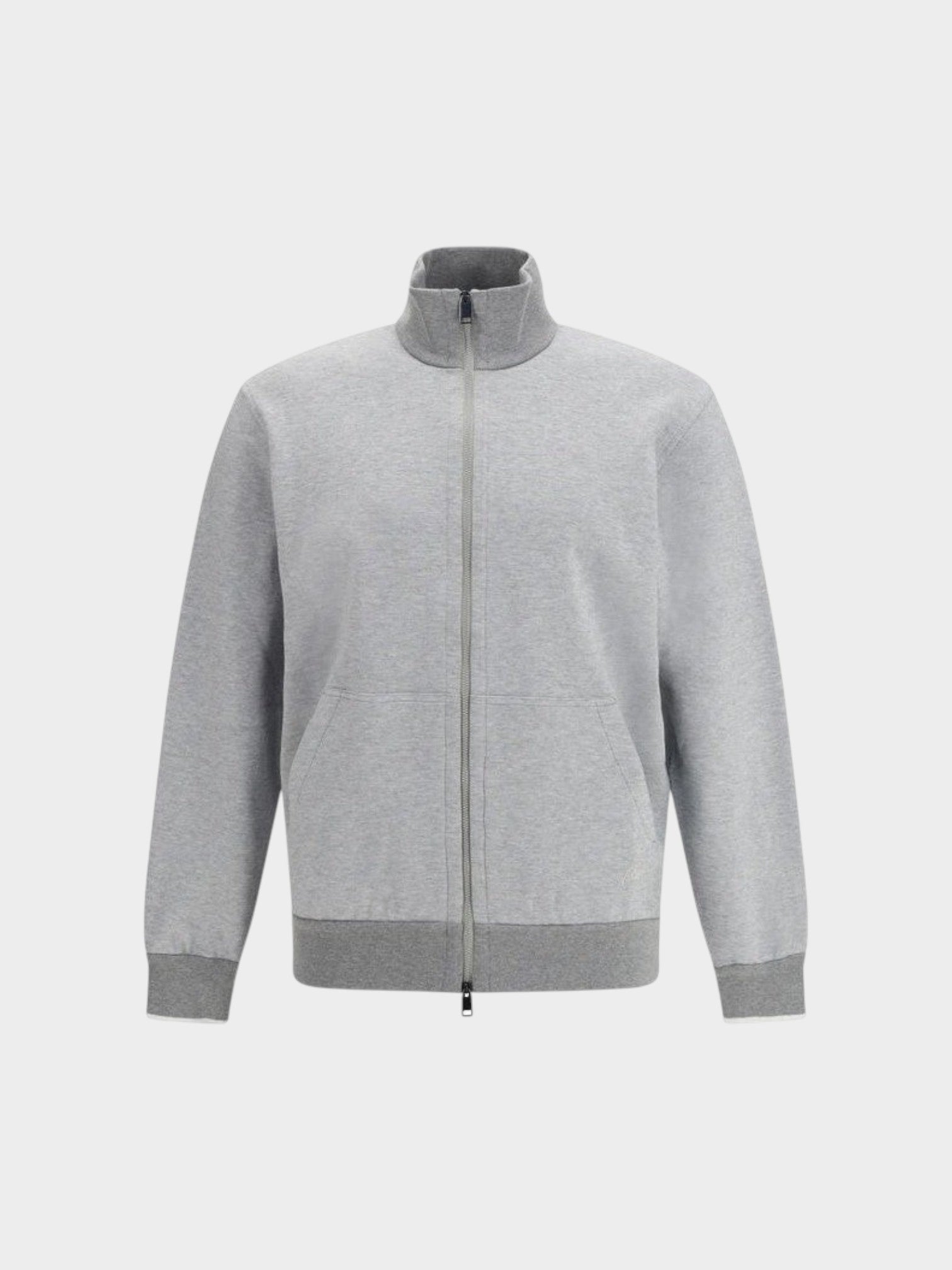 Brioni Gray Cotton Sweatshirt