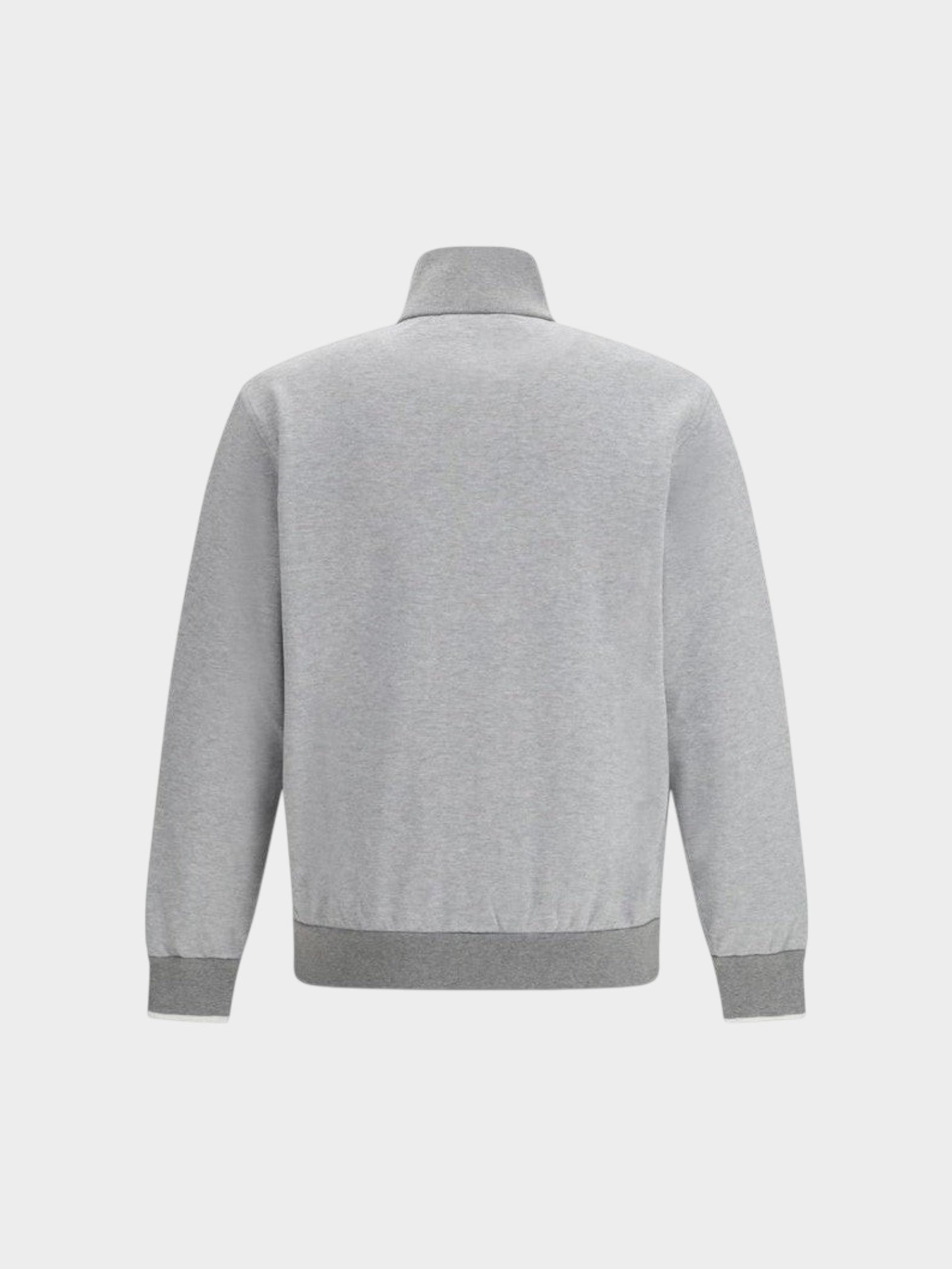 Brioni Gray Cotton Sweatshirt-thumbmail-2