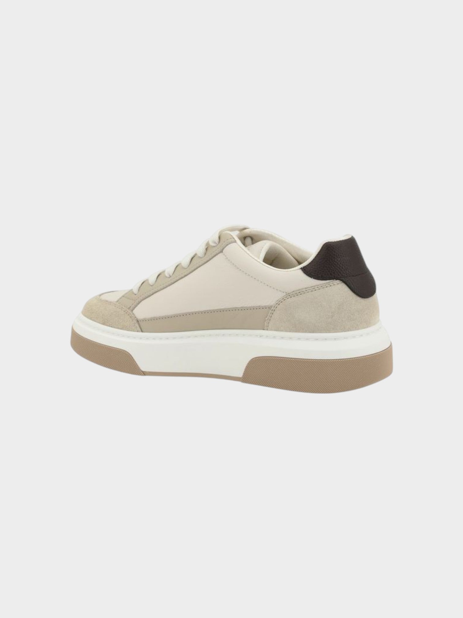 Ferragamo Multicolor Calf Leather Bos Taurus Platform Sneakers-thumbmail-3