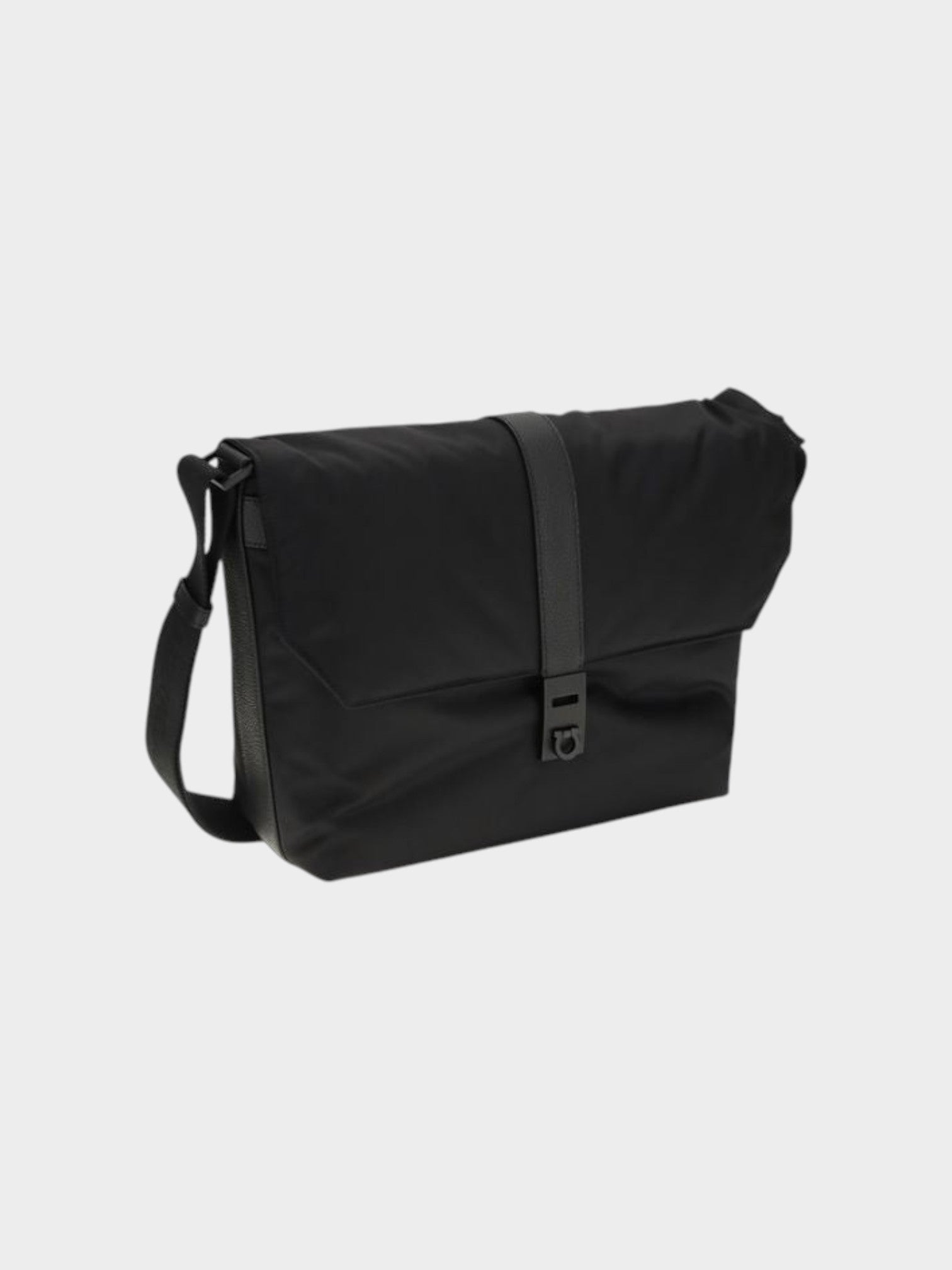 Ferragamo Black Nylon Shoulder Bag-thumbmail-2
